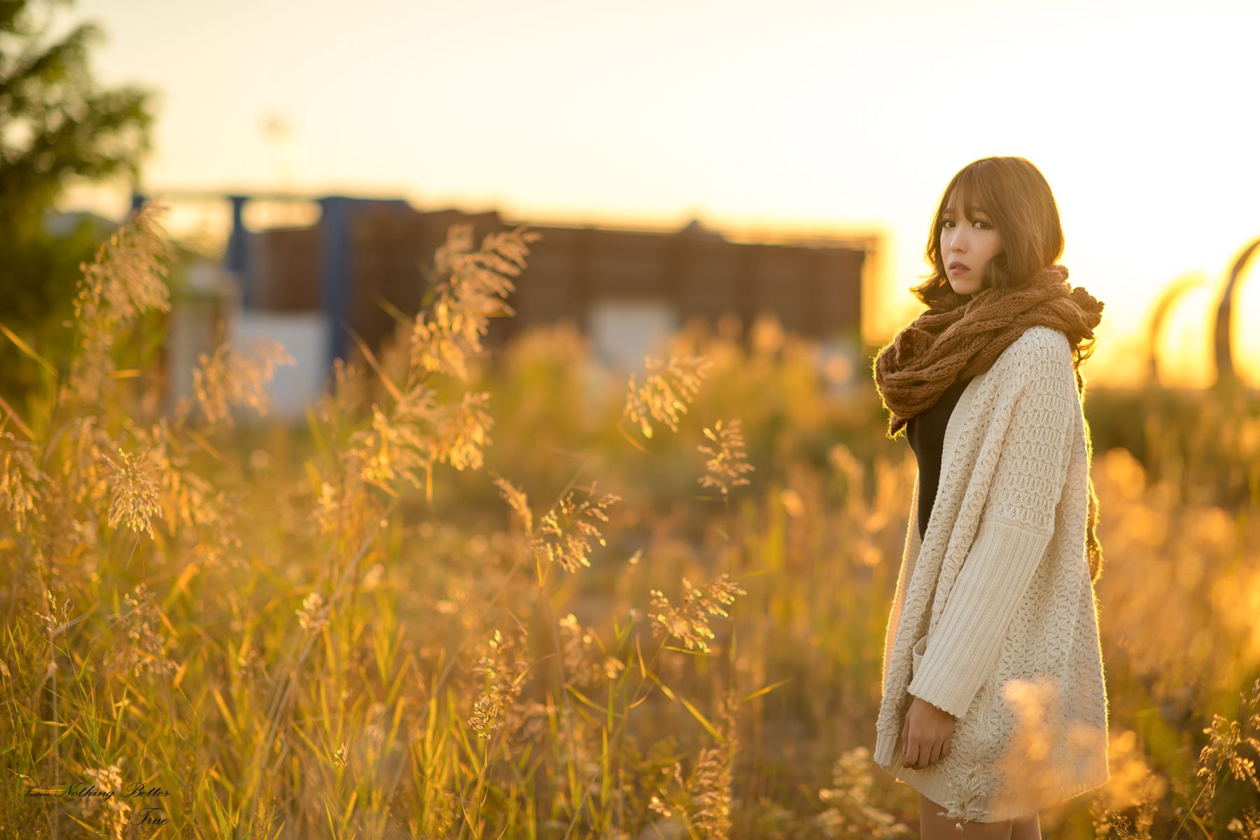 韩国清纯妹子李恩慧 《夕阳西下》唯美