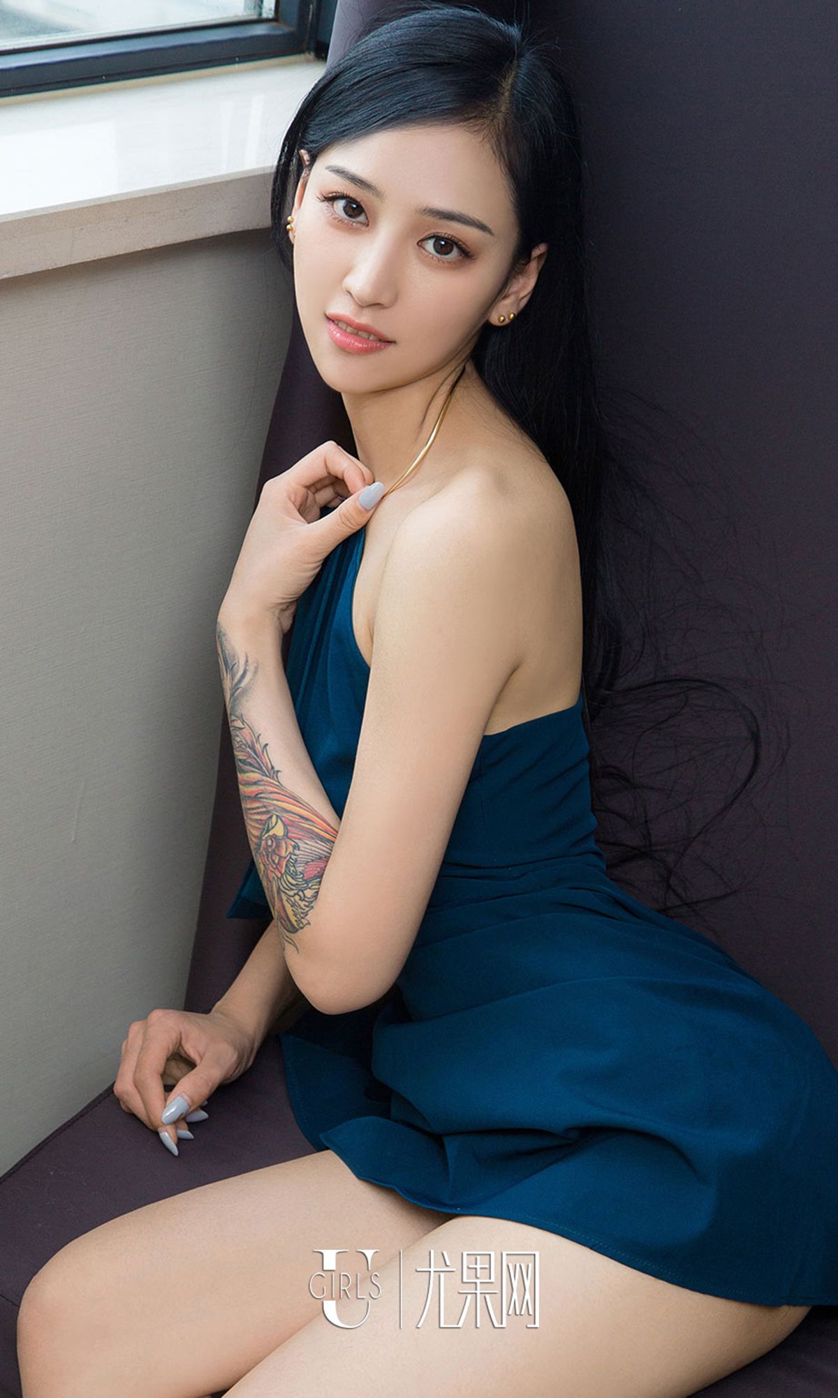 安雅若《婉约花臂》 [尤果圈] No.720 