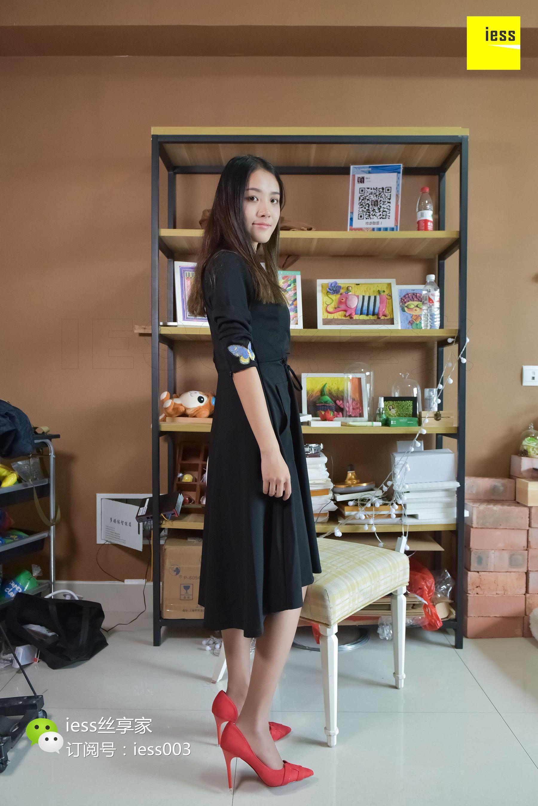 丝享家070 婉萍 《长裙飘飘棕丝》[IESS异思趣向] 