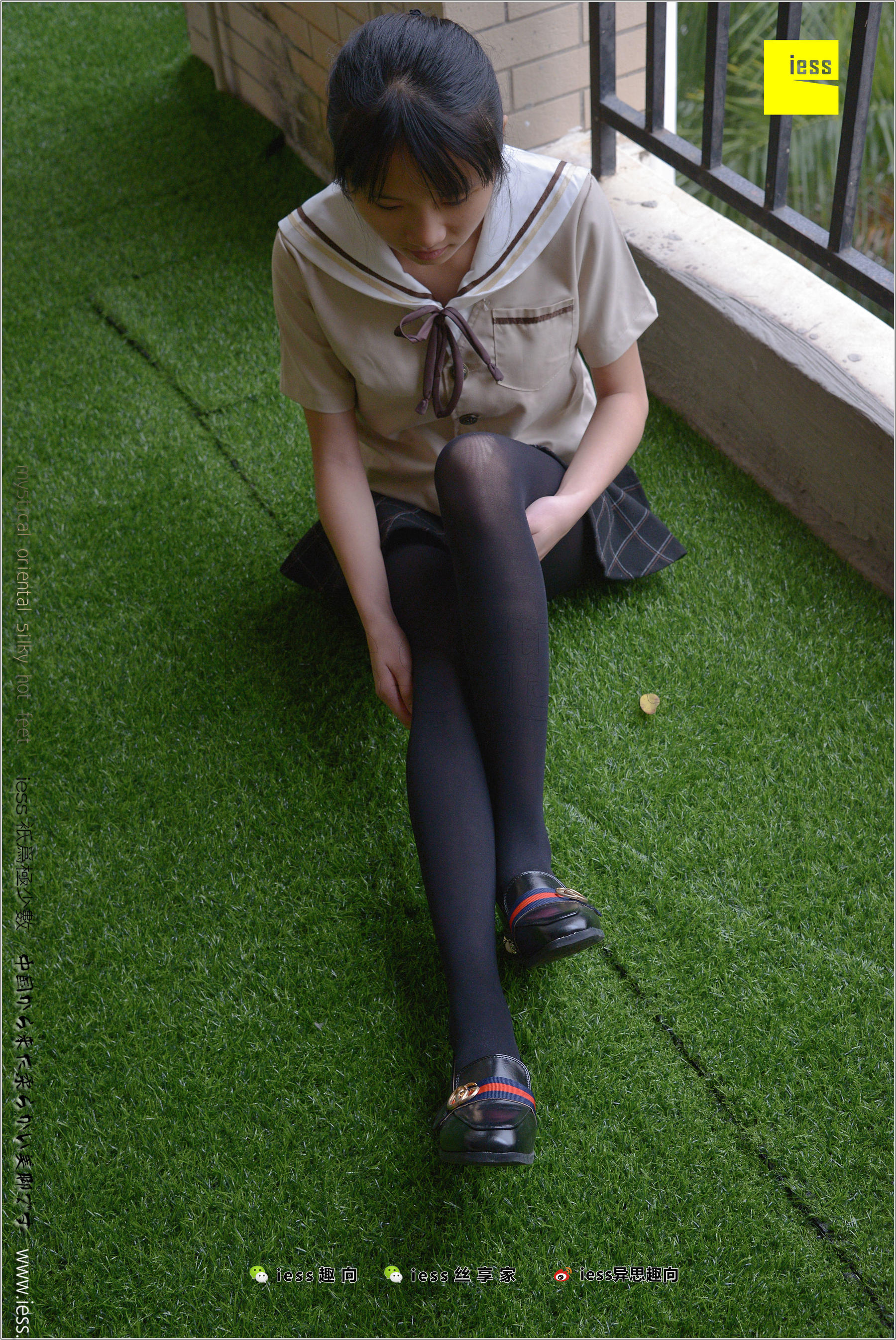 丝足便当187 若琪 《50D、JK和少女》[IESS异思趣向] 