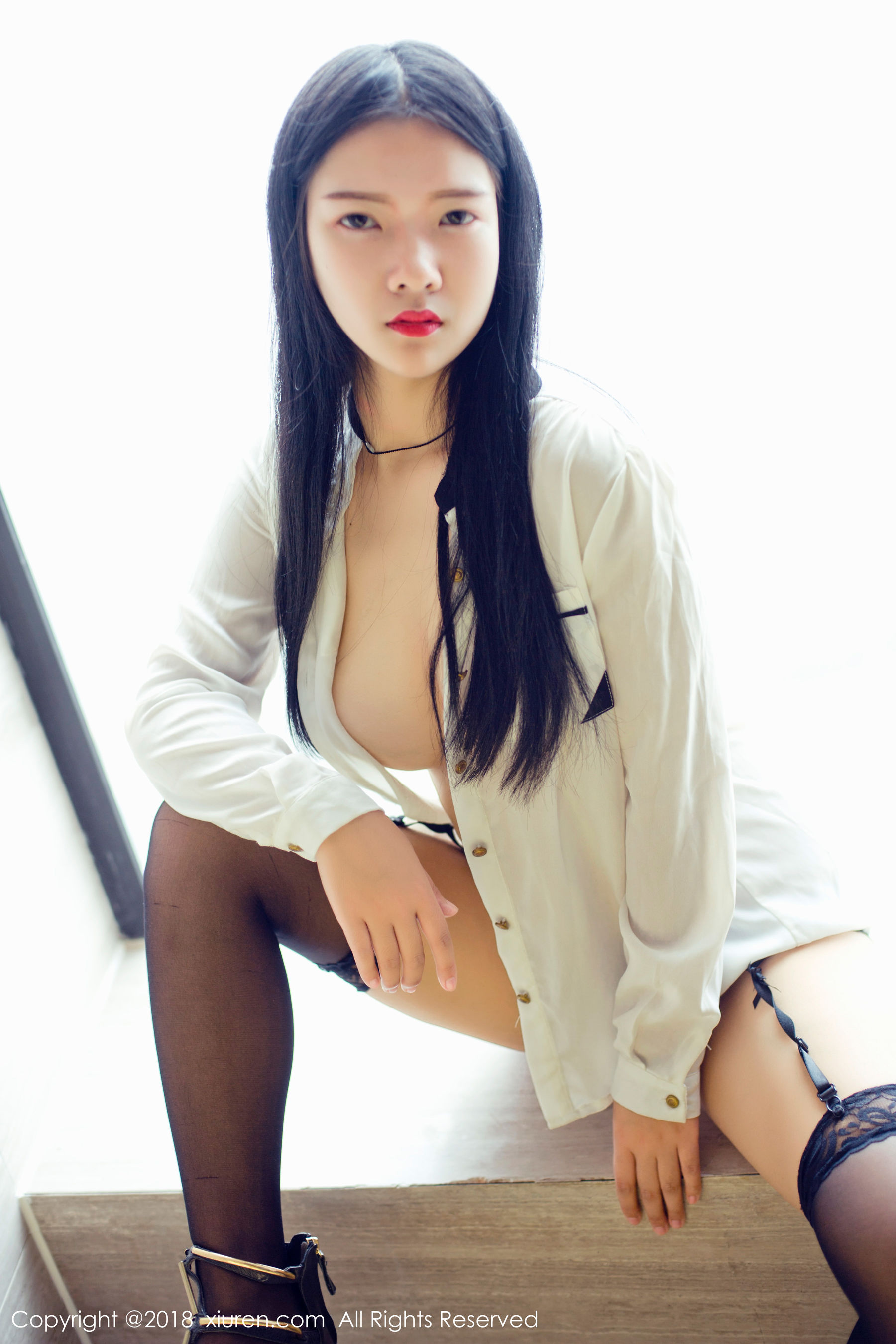 凌希儿《高冷欧码学生妹》 [秀人XIUREN] No.1008 