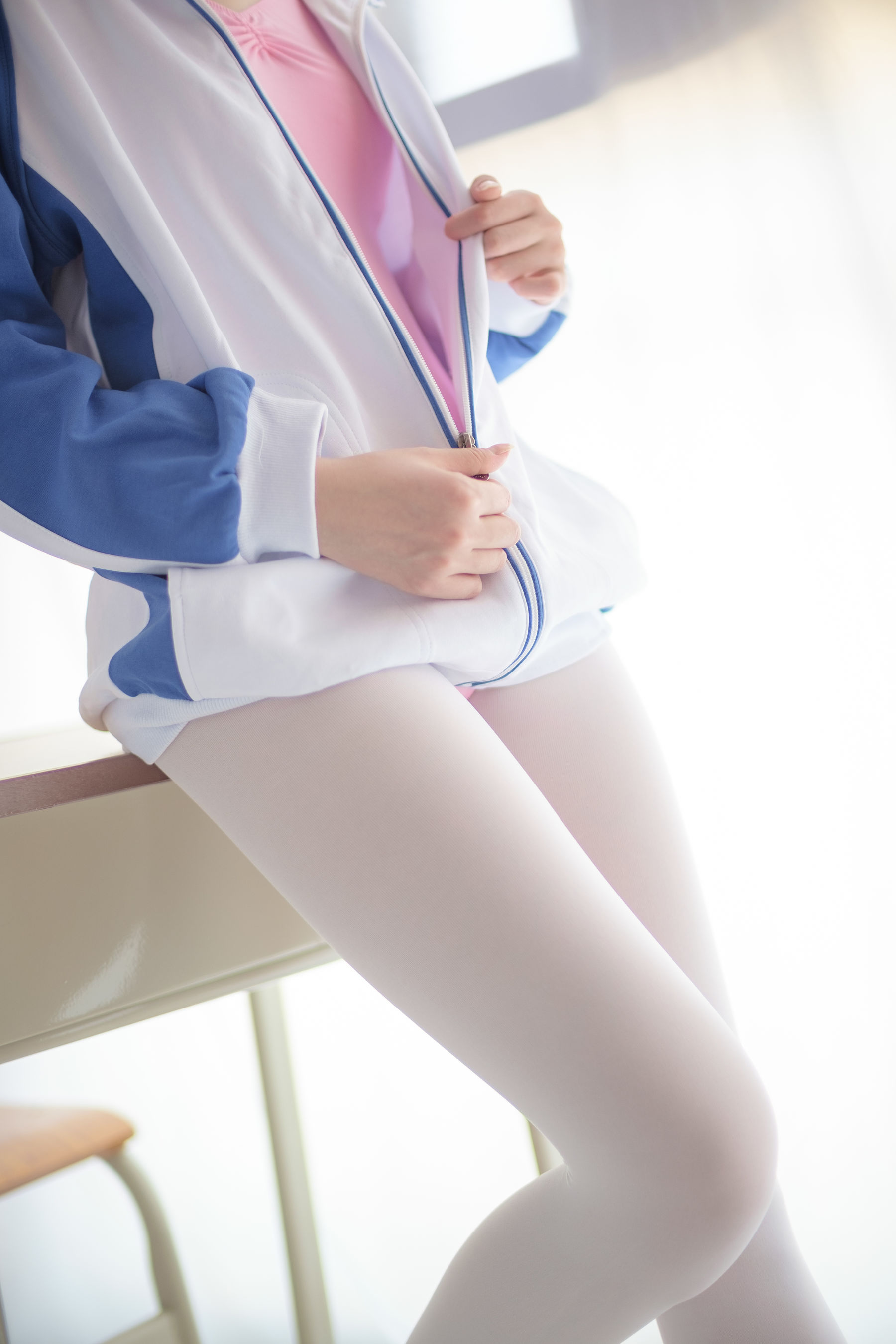 [森萝财团] R15-012 白丝粉红少女