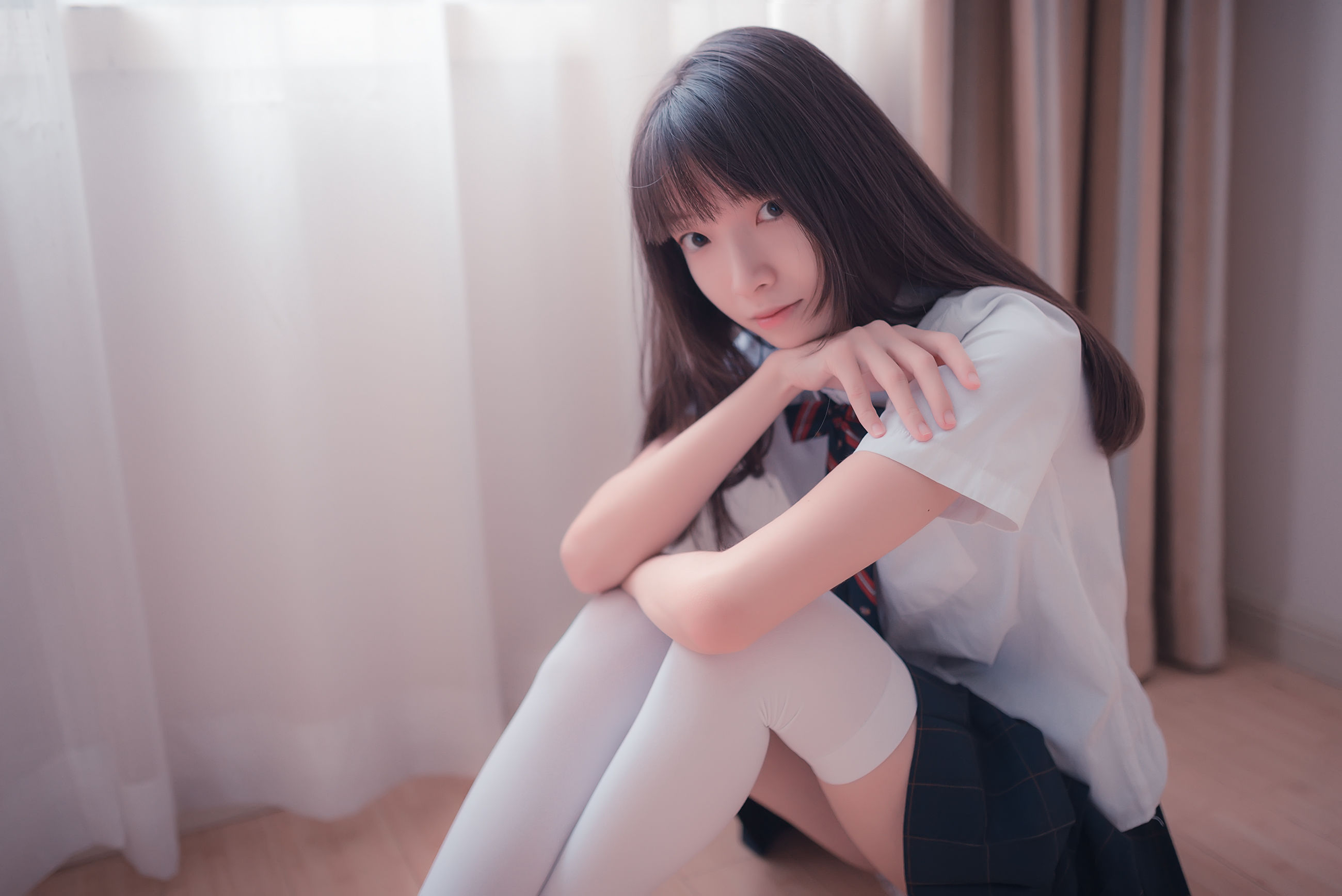 [风之领域] NO.004 祖木子 邻家白丝清新女孩