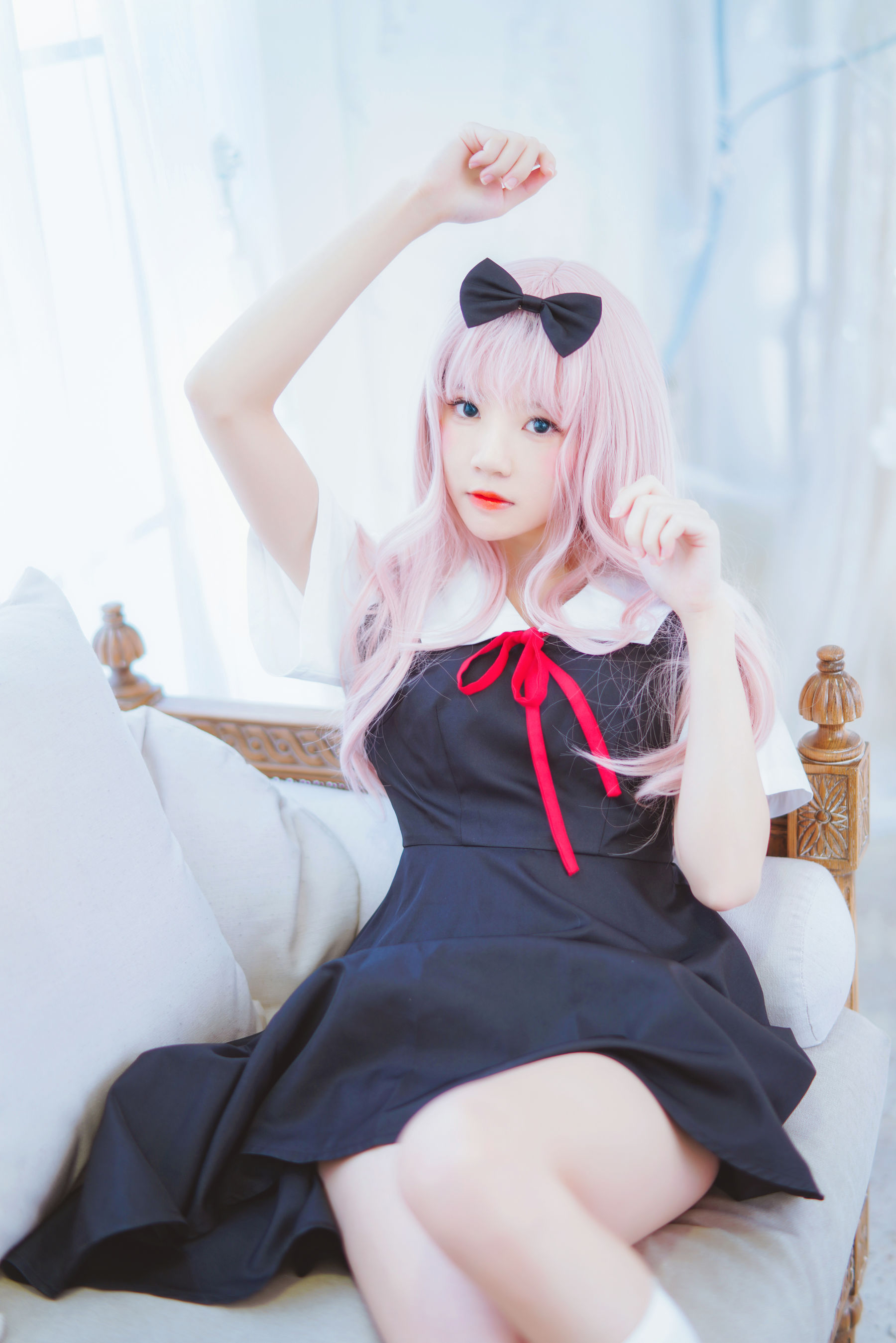 [萝莉COS] 桜桃喵《藤原千花》