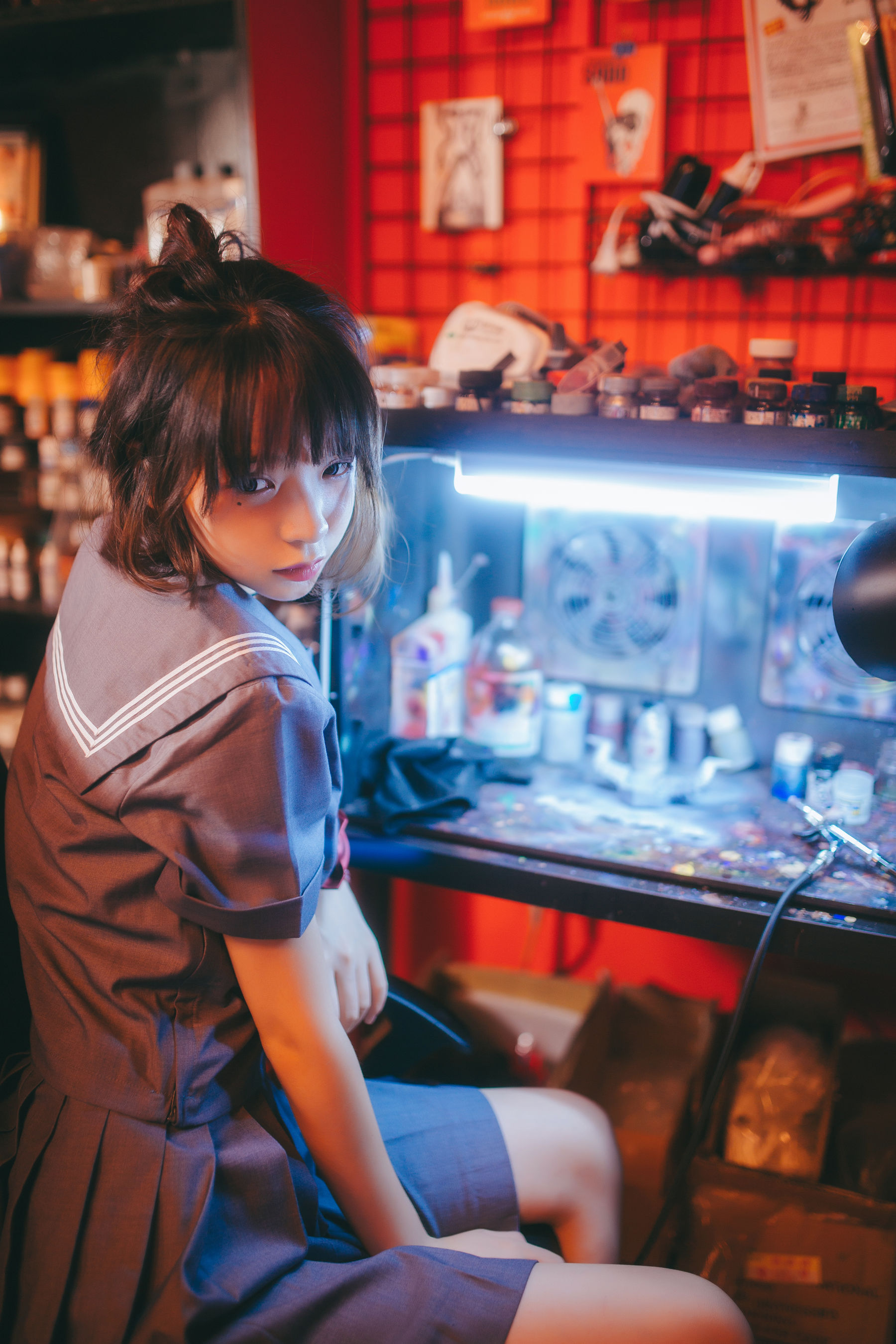 [萝莉COS] 疯猫ss《被囚禁的少女》