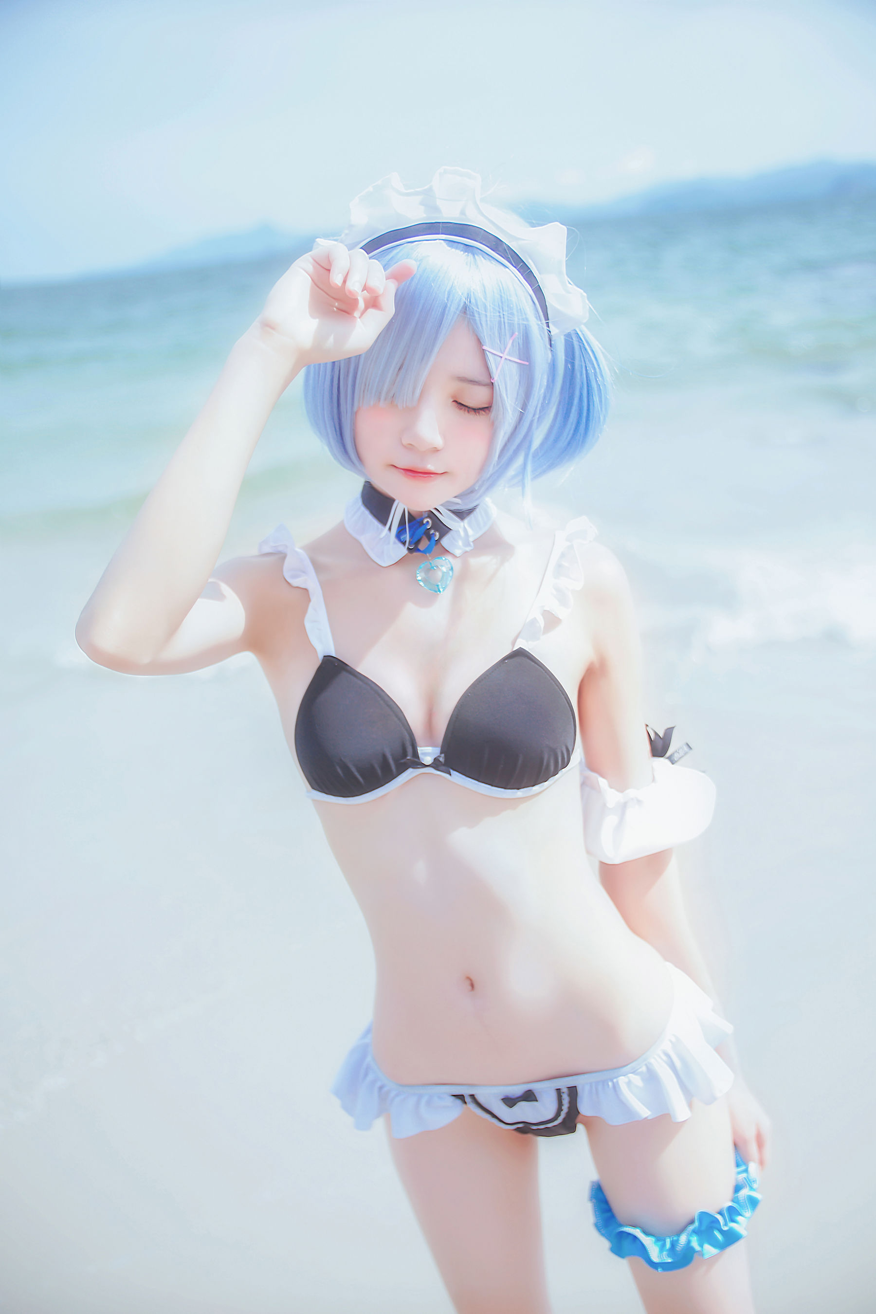 桜桃喵《蕾姆COS》