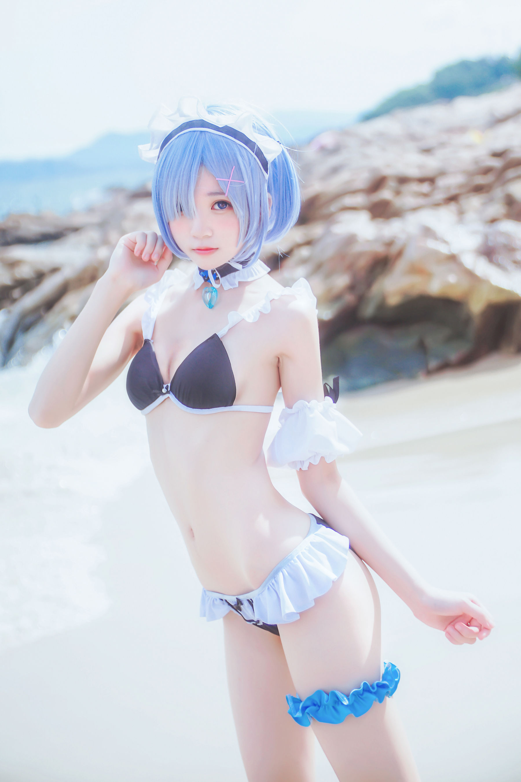 桜桃喵《蕾姆COS》