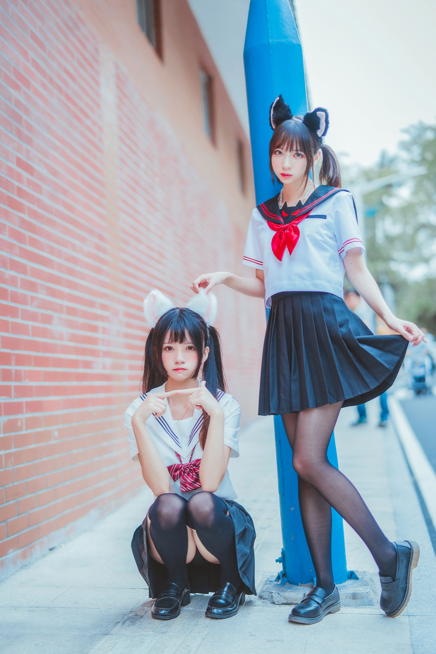 桜桃喵&疯猫ss 《JK百合2》