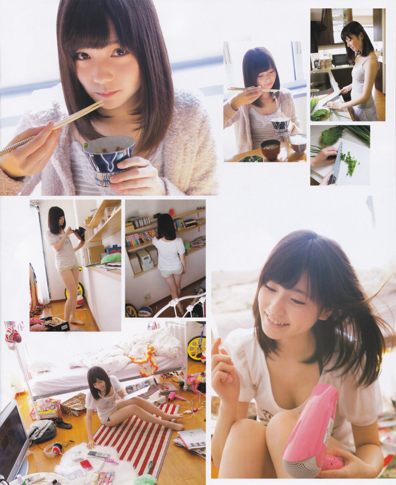 [Bomb Magazine] 2013年No.01 岛崎遥香 桑原みずき