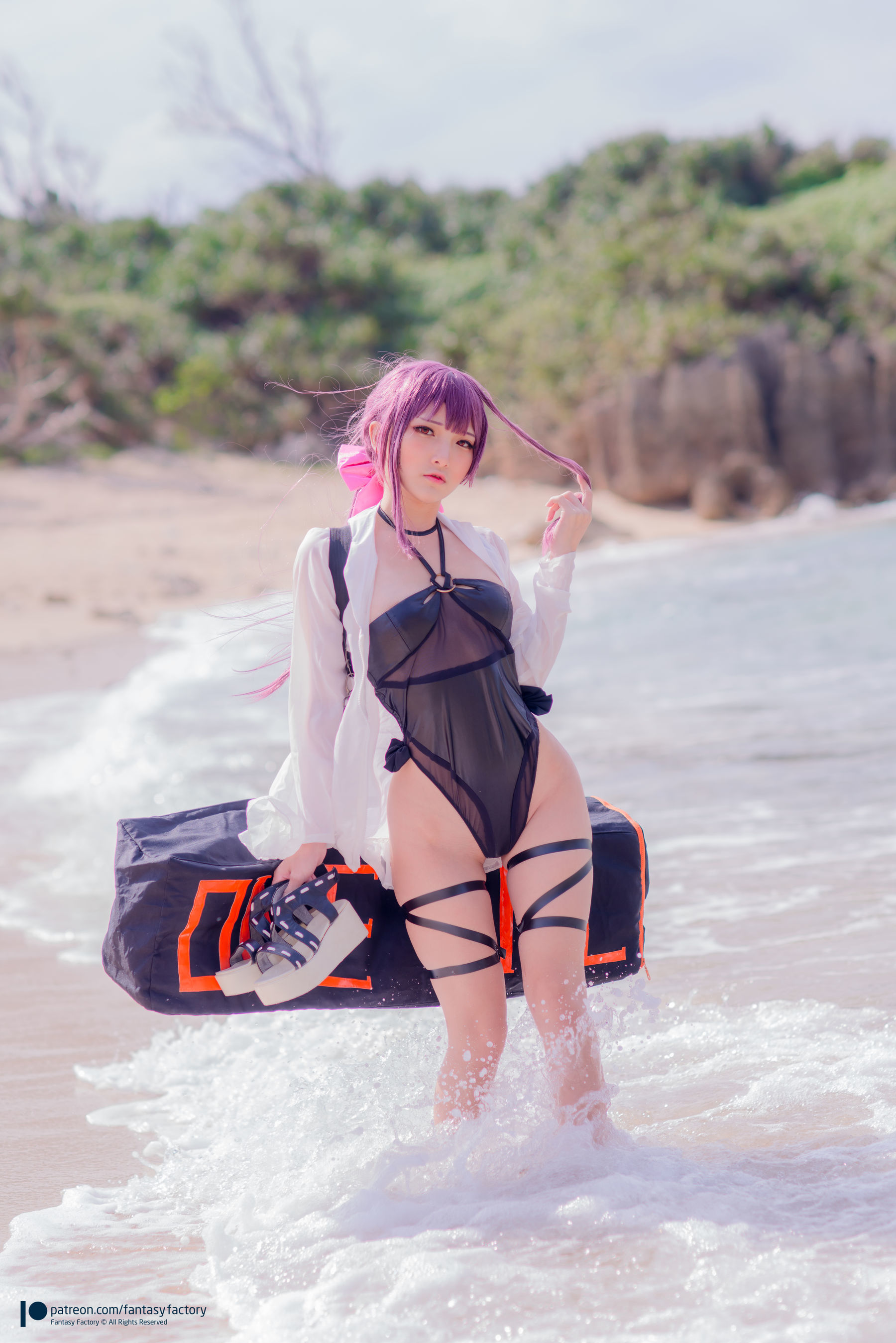 [Fantasy Factory] 小丁Cosplay - 海滩风情