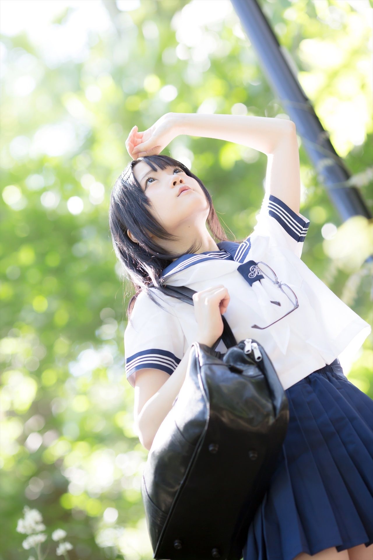[まきろん。]君夏 - 君と僕の夏休み 制服