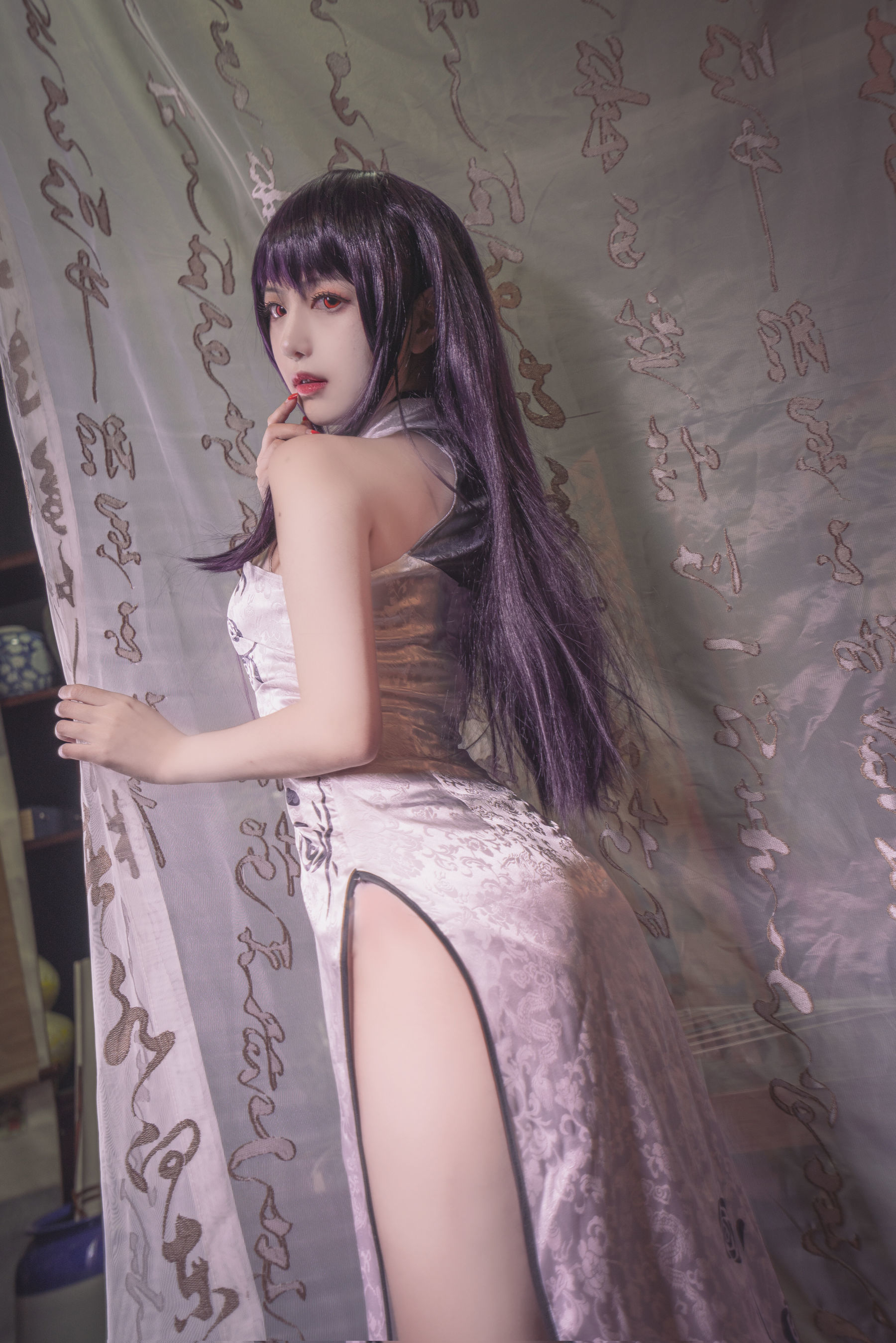 [萝莉COS] Shika小鹿鹿 - 学姐旗袍