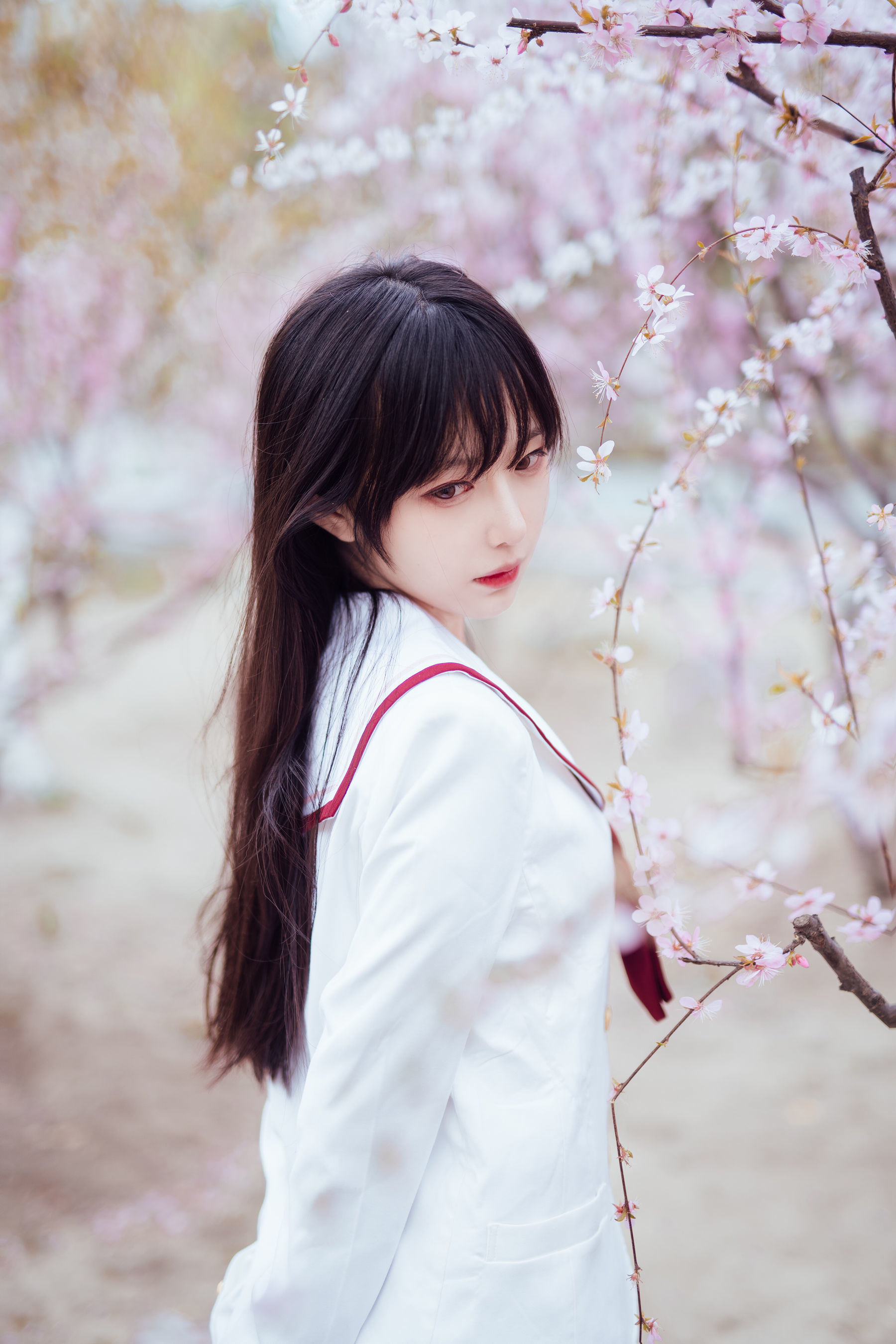 [萝莉COS] Shika小鹿鹿 - 樱花