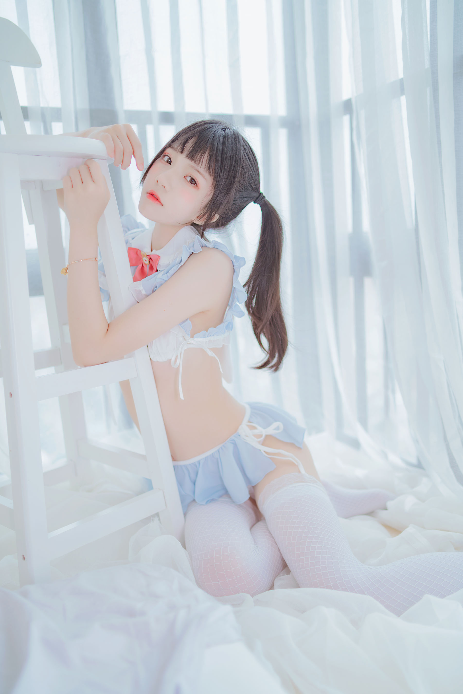 [萝莉COS] 桜桃喵 - 爱丽丝的兔子