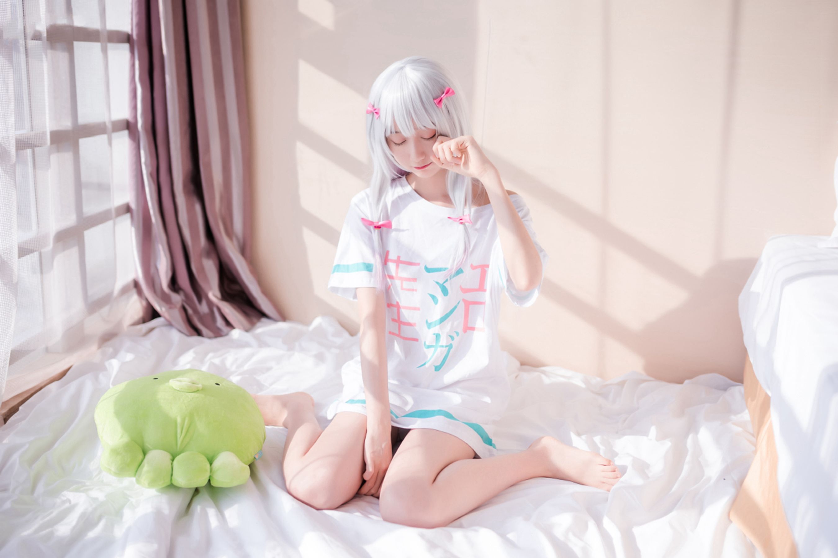 [萝莉COS] 木绵绵OwO - 白发魔女
