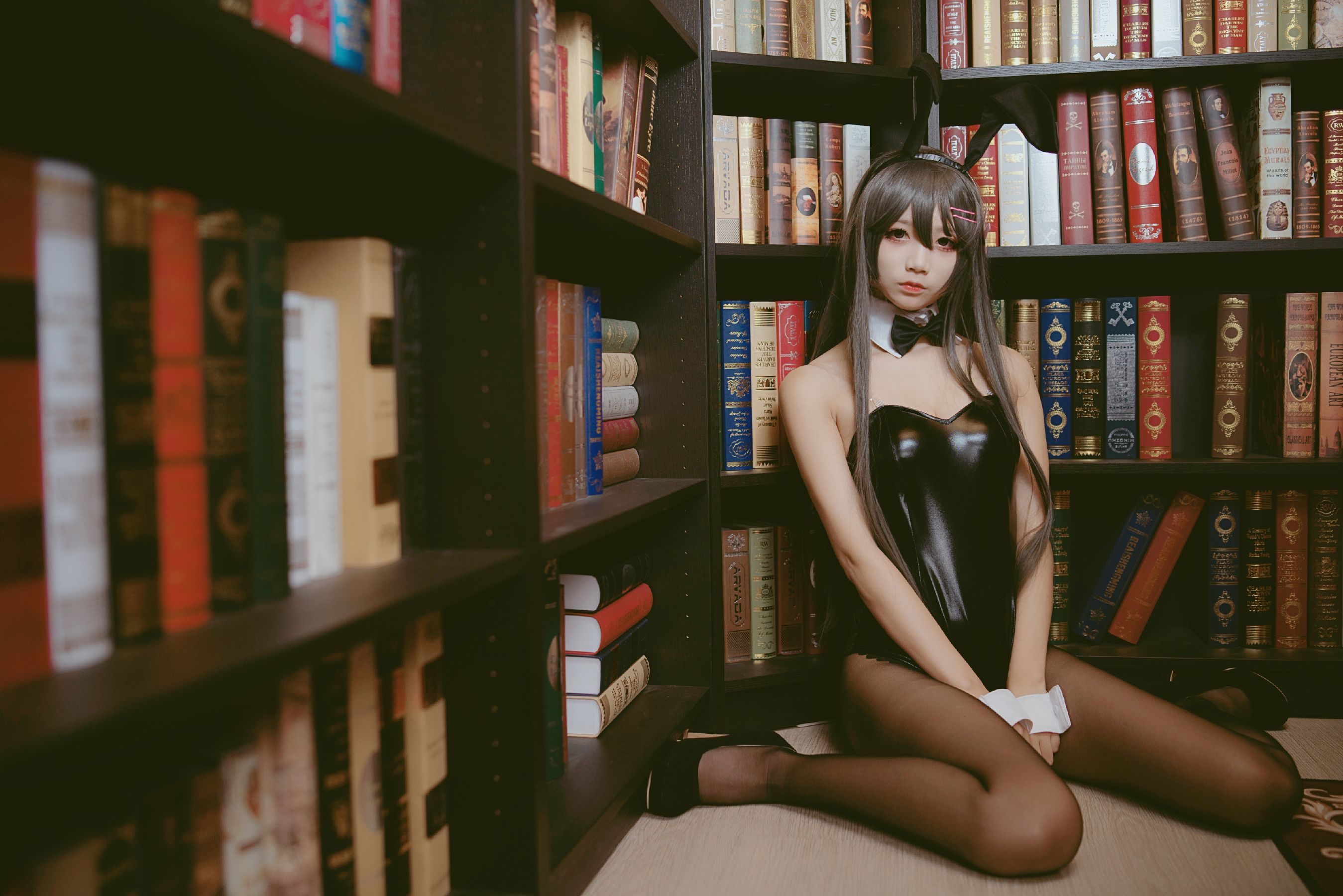 [萝莉COS] 清纯少女五更百鬼 - 樱岛麻衣兔女郎