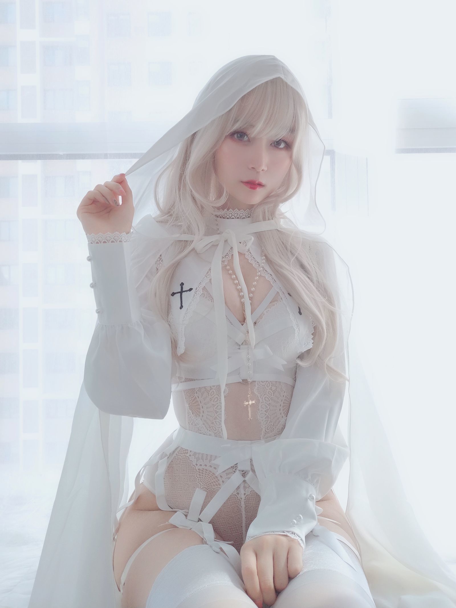 [萝莉COS] 白银 - 纯白圣女