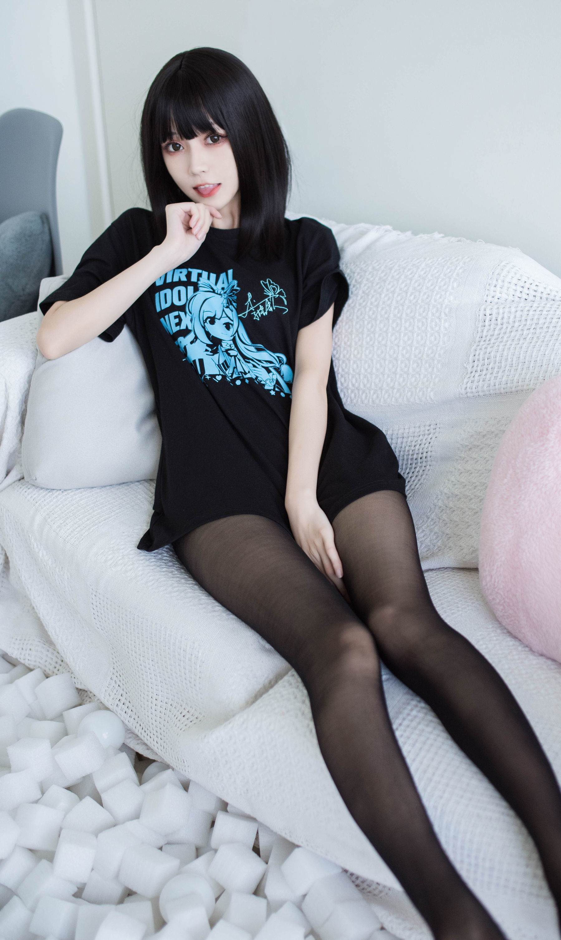 [萝莉COS] 小妖精你的负卿 - 居家私服+穹妹女仆