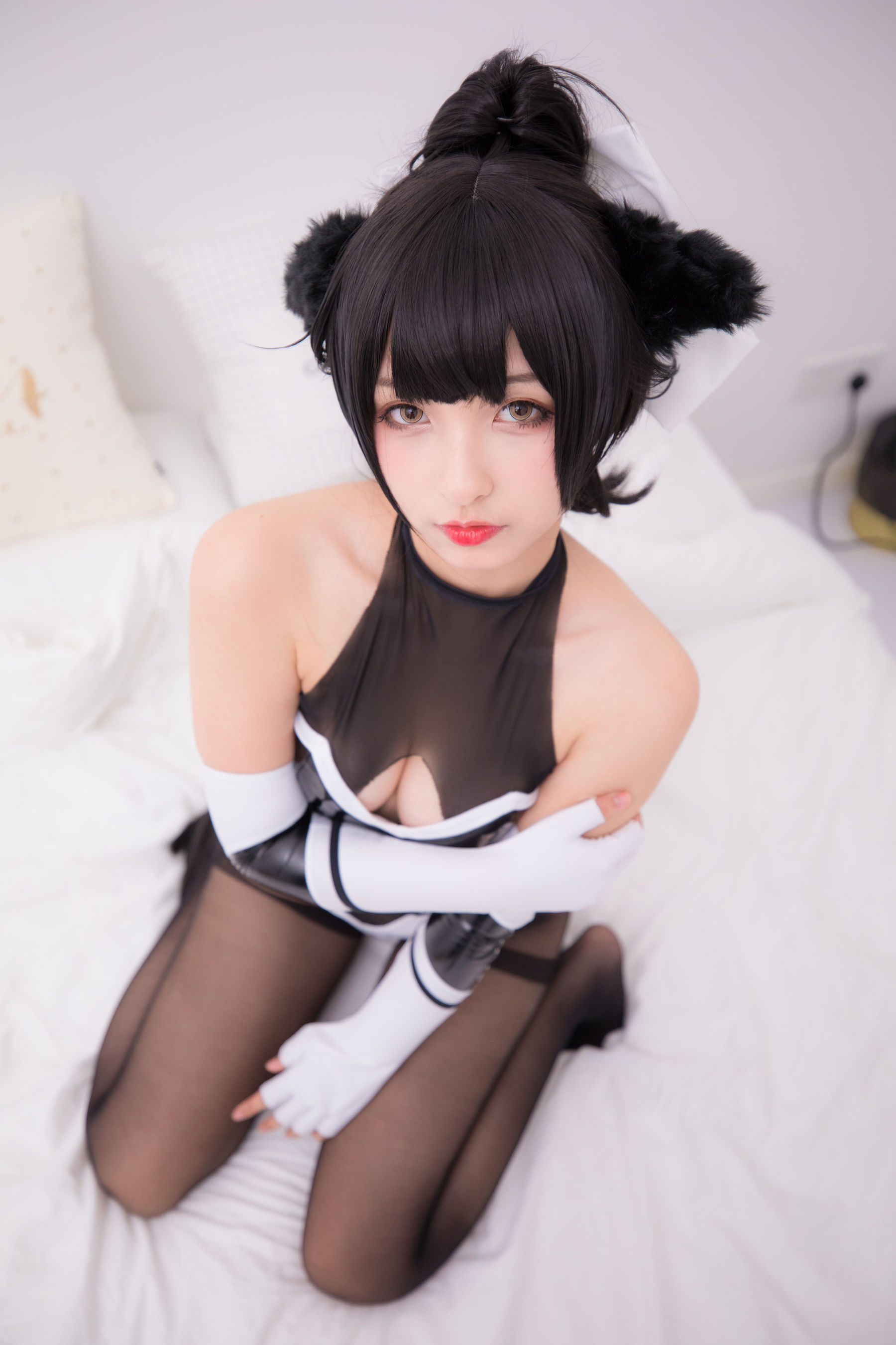 [萝莉COS] 神楽板真冬 TAKAO-TIGHTS VER (黑丝)
