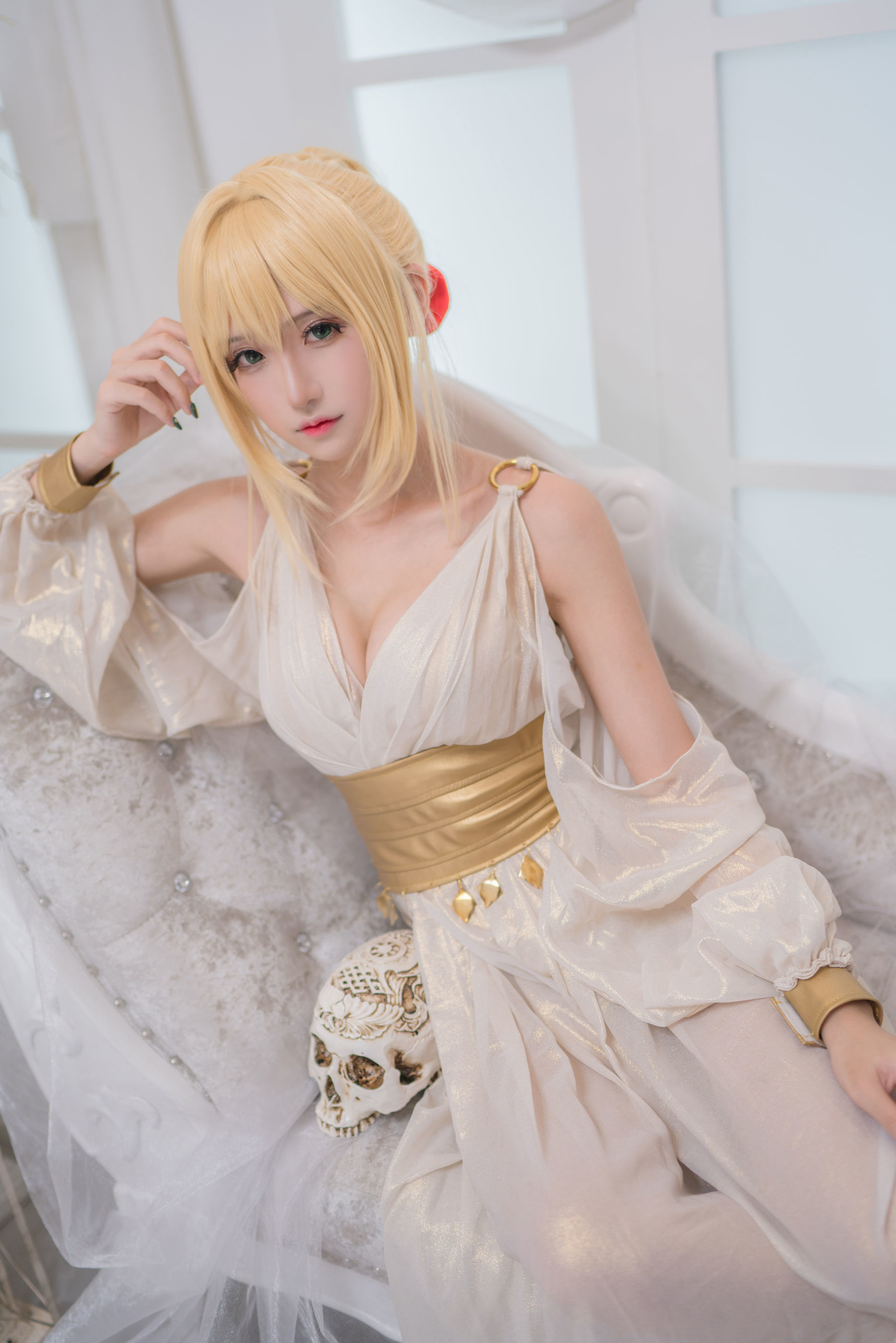 [萝莉COS] 腐团儿Ikaros - 玛修+尼禄
