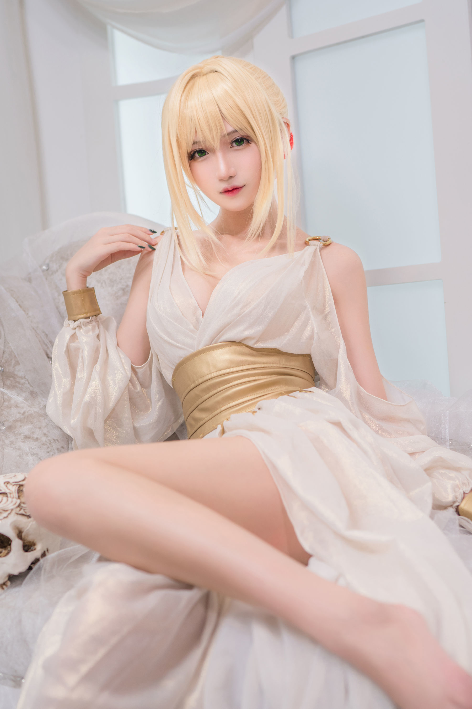 [萝莉COS] 腐团儿Ikaros - 玛修+尼禄