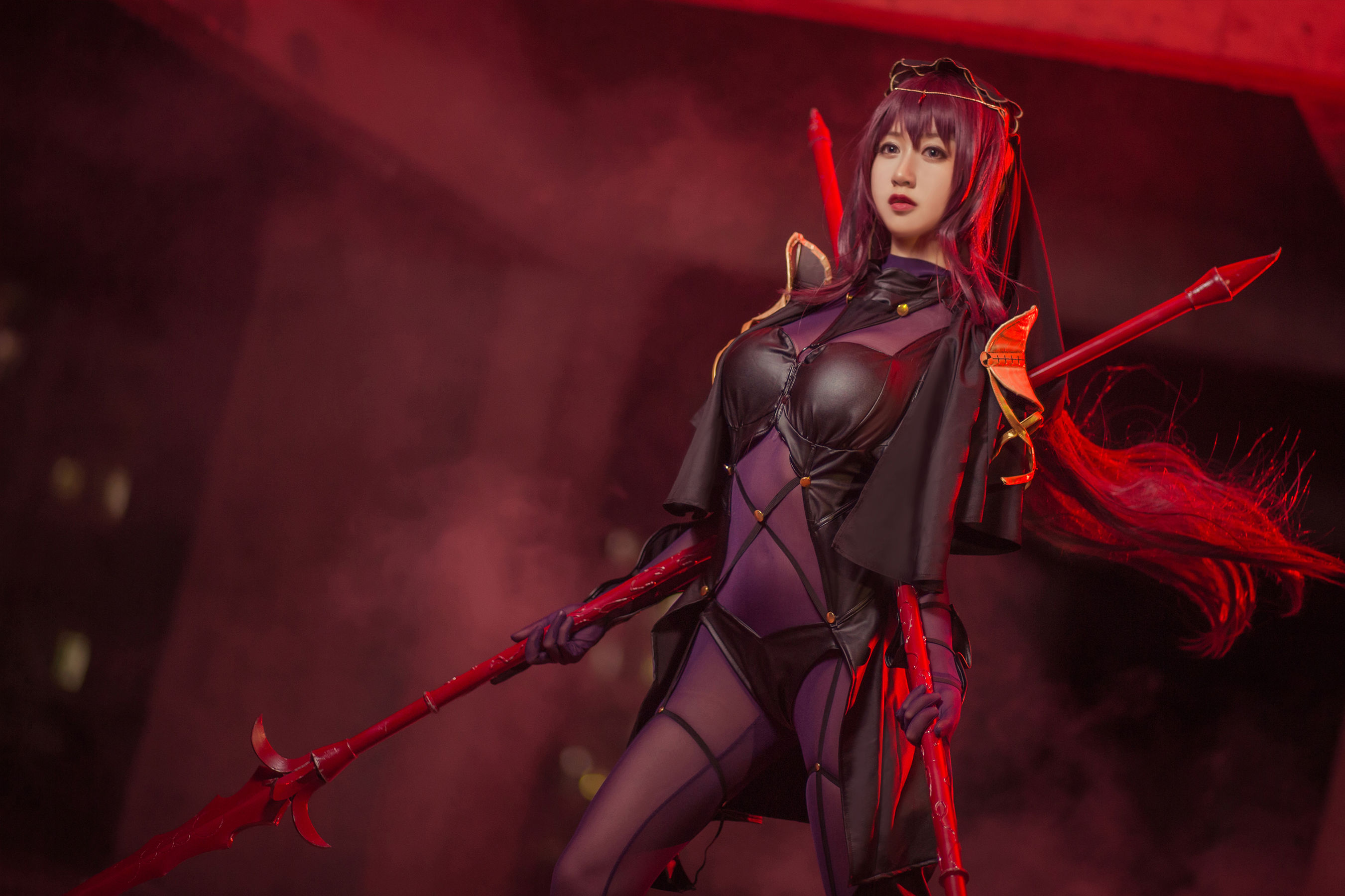 [萝莉COS] 木绵绵OwO - 斯卡哈