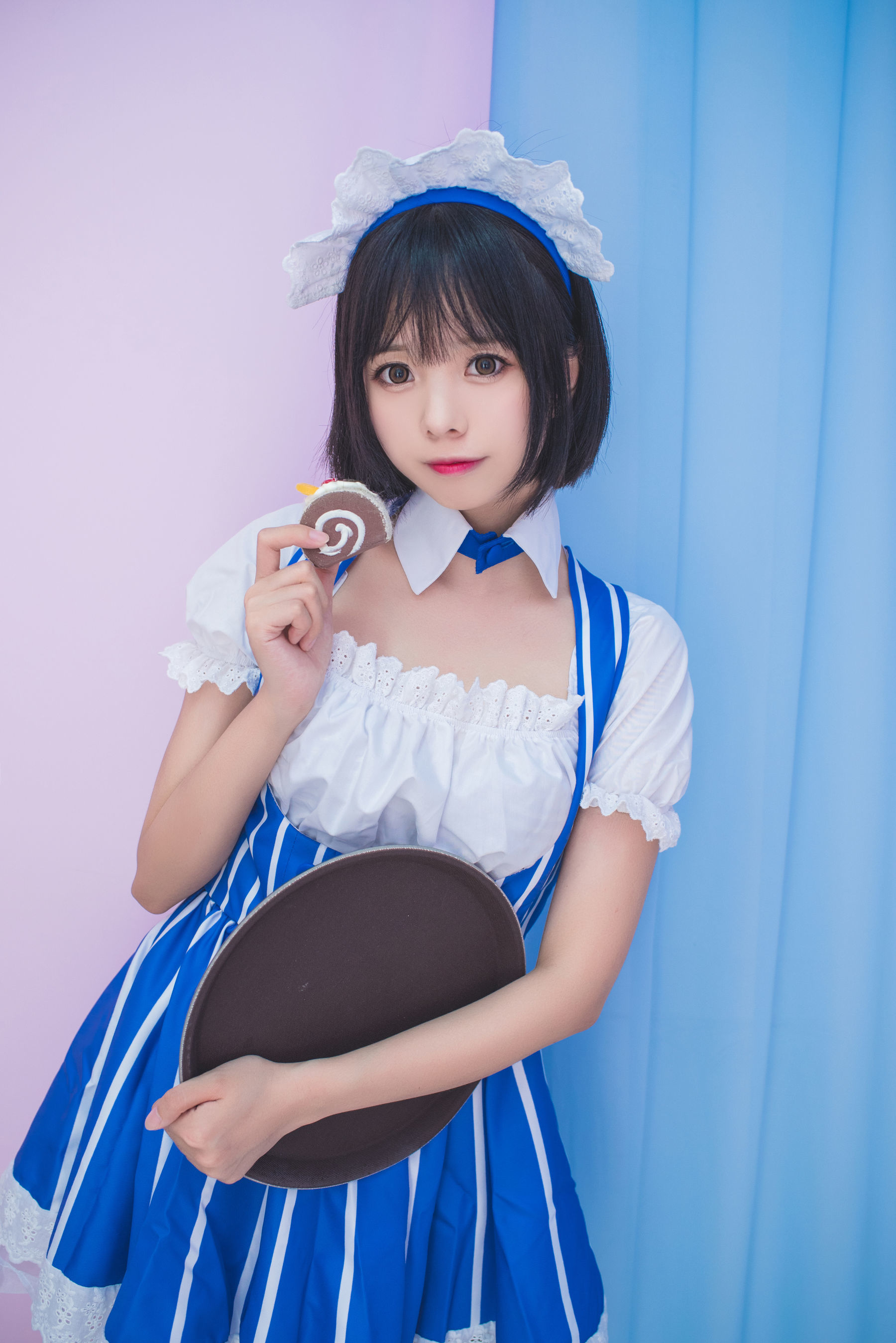 [萝莉COS] 白金Saki - 女仆