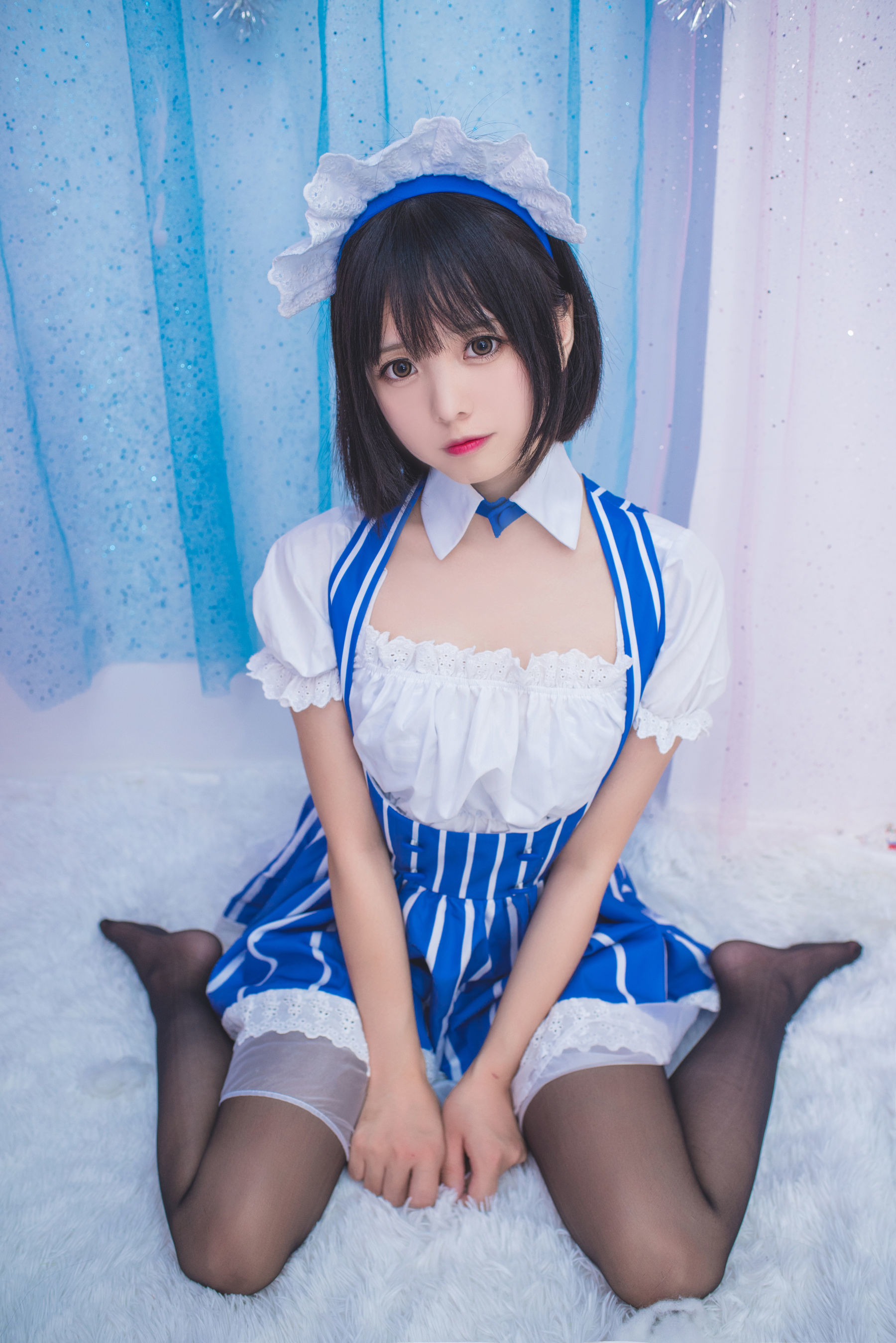 [萝莉COS] 白金Saki - 女仆