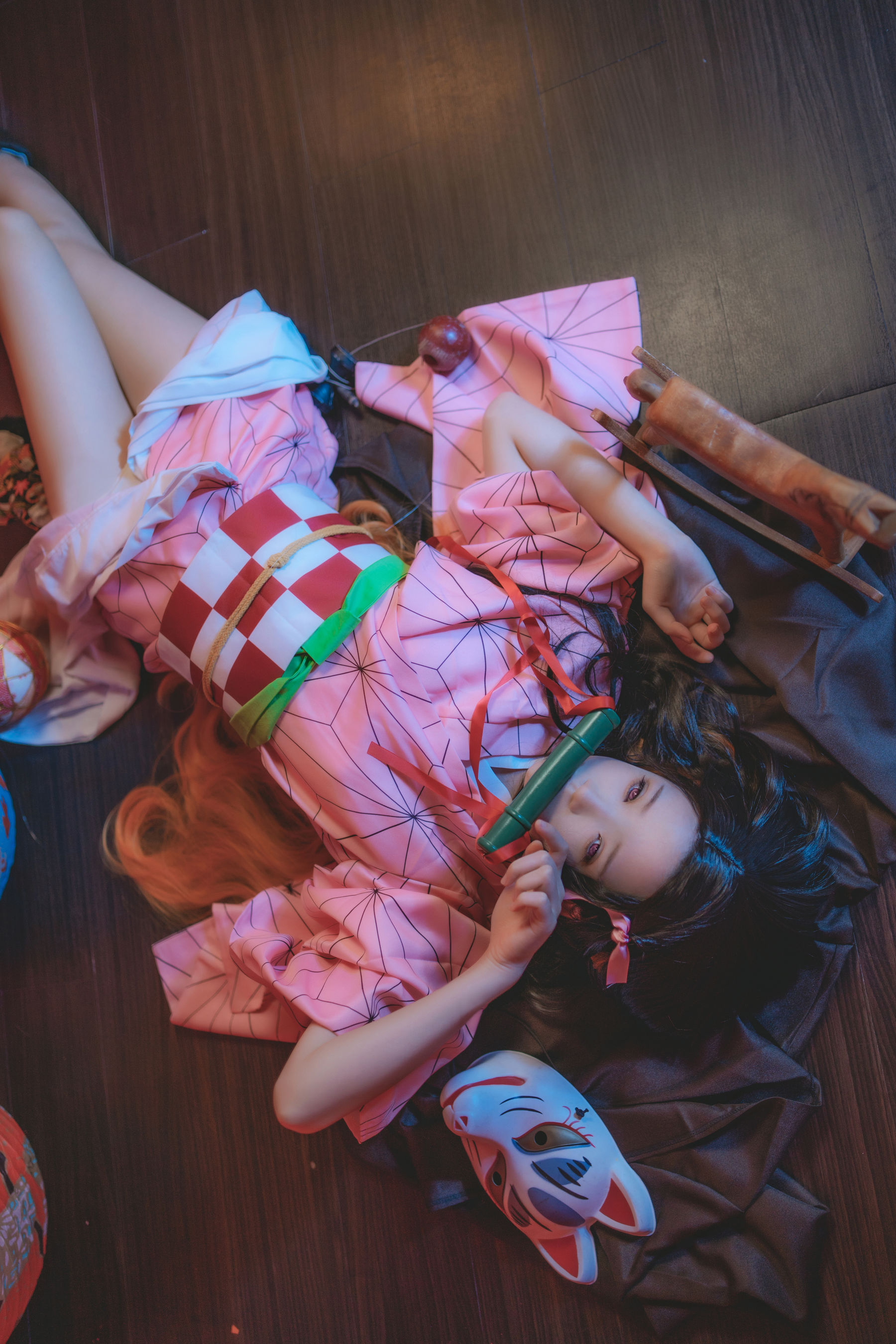 [萝莉COS] 桜桃喵 - 灶门祢豆子