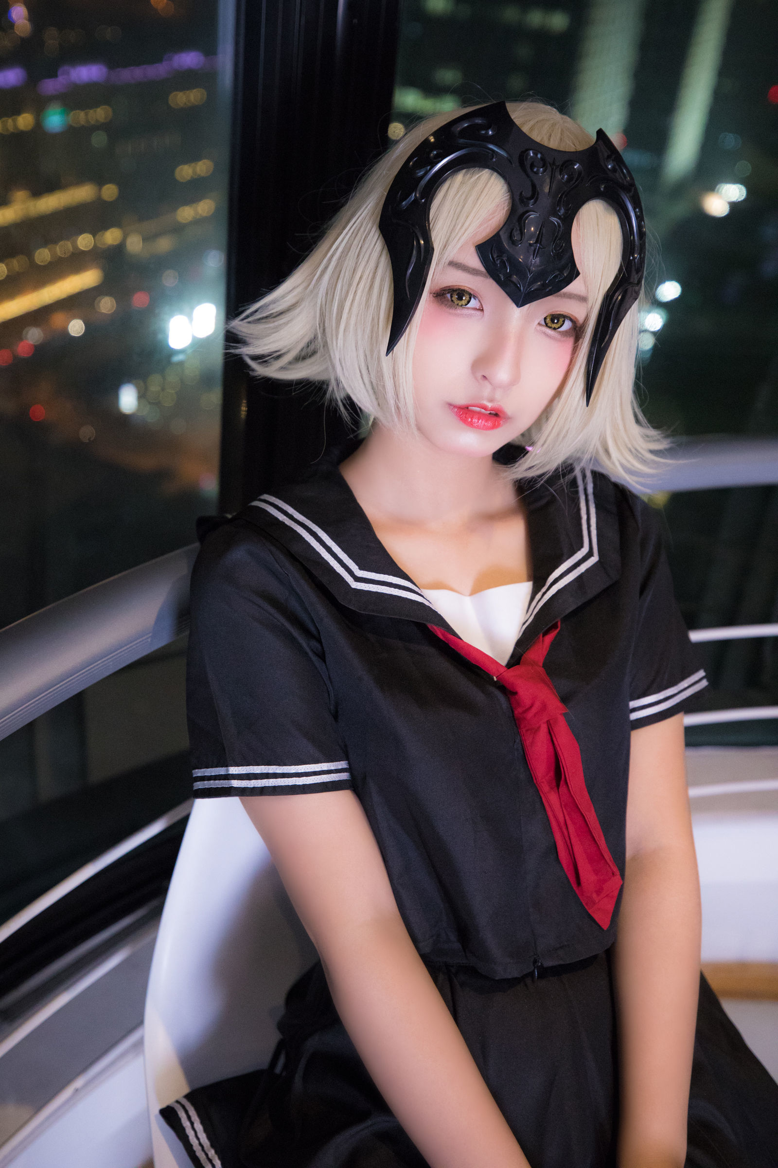[萝莉COS] 神楽板真冬 放课后