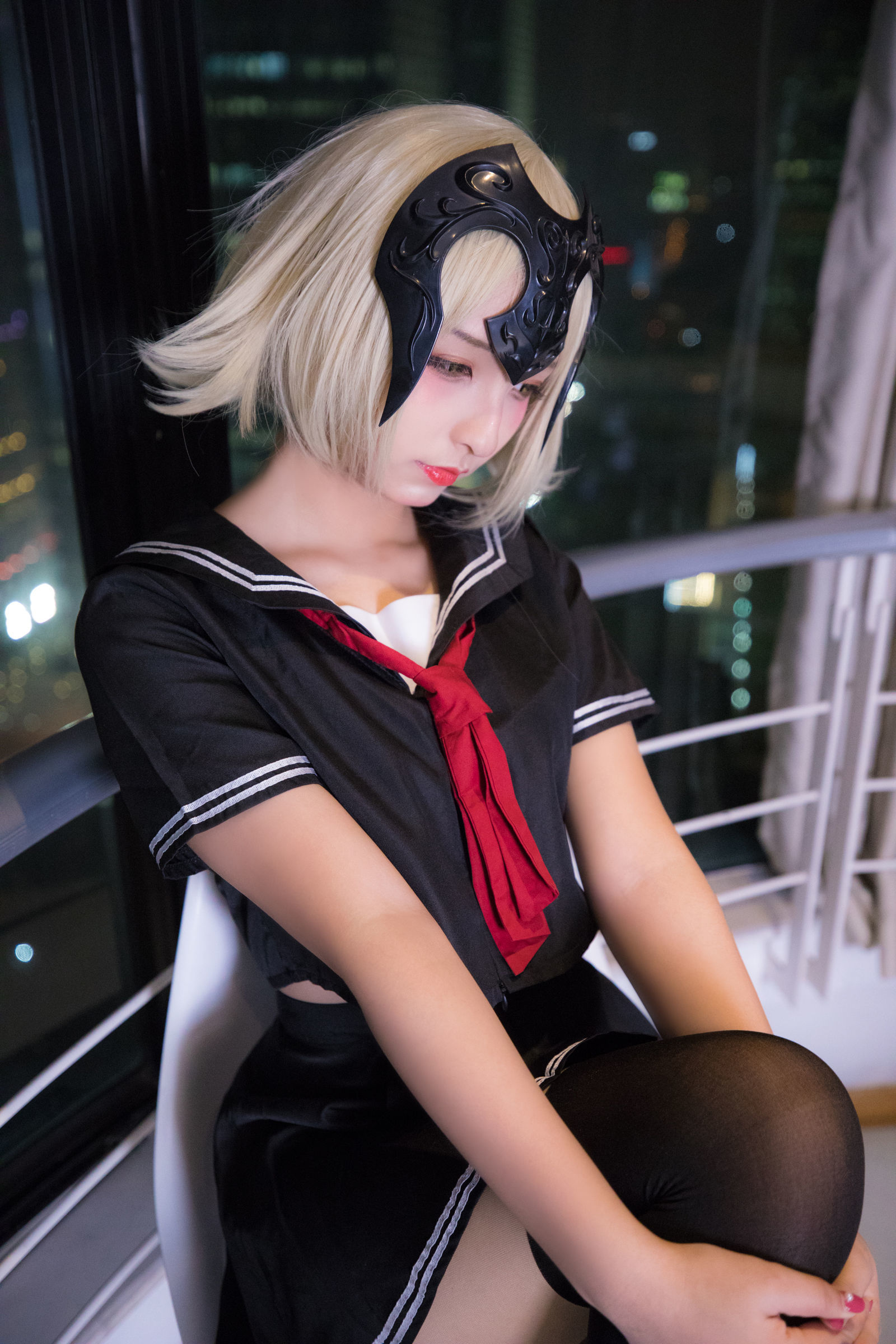 [萝莉COS] 神楽板真冬 放课后