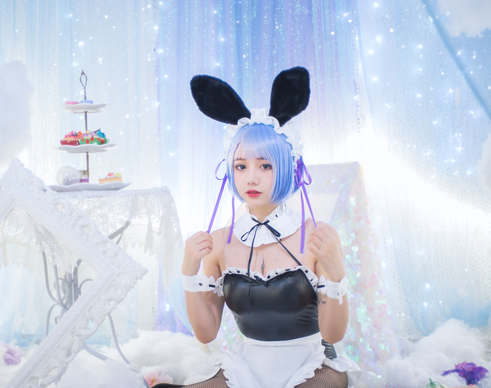 [萝莉COS] 洛丽塔大哥 - 蕾姆兔女郎