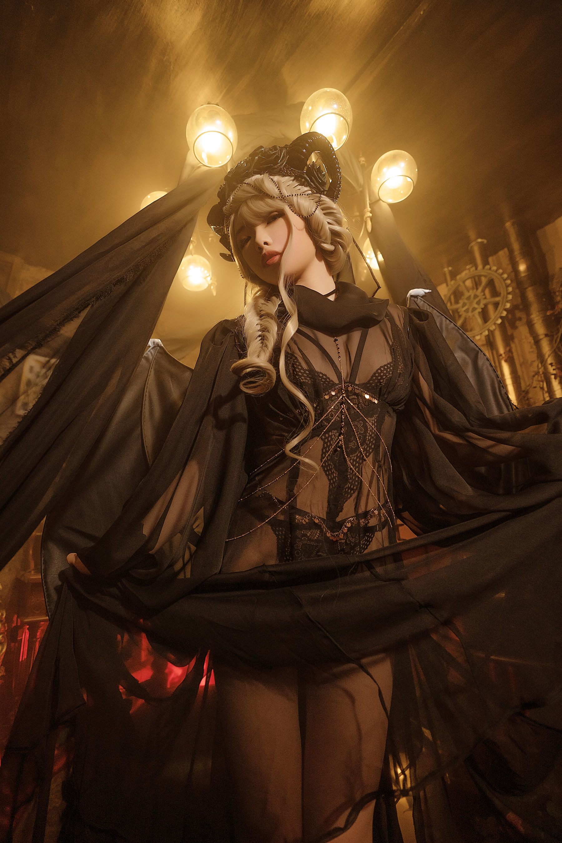 [萝莉COS] 雯妹 - 魅魔 gothic devil