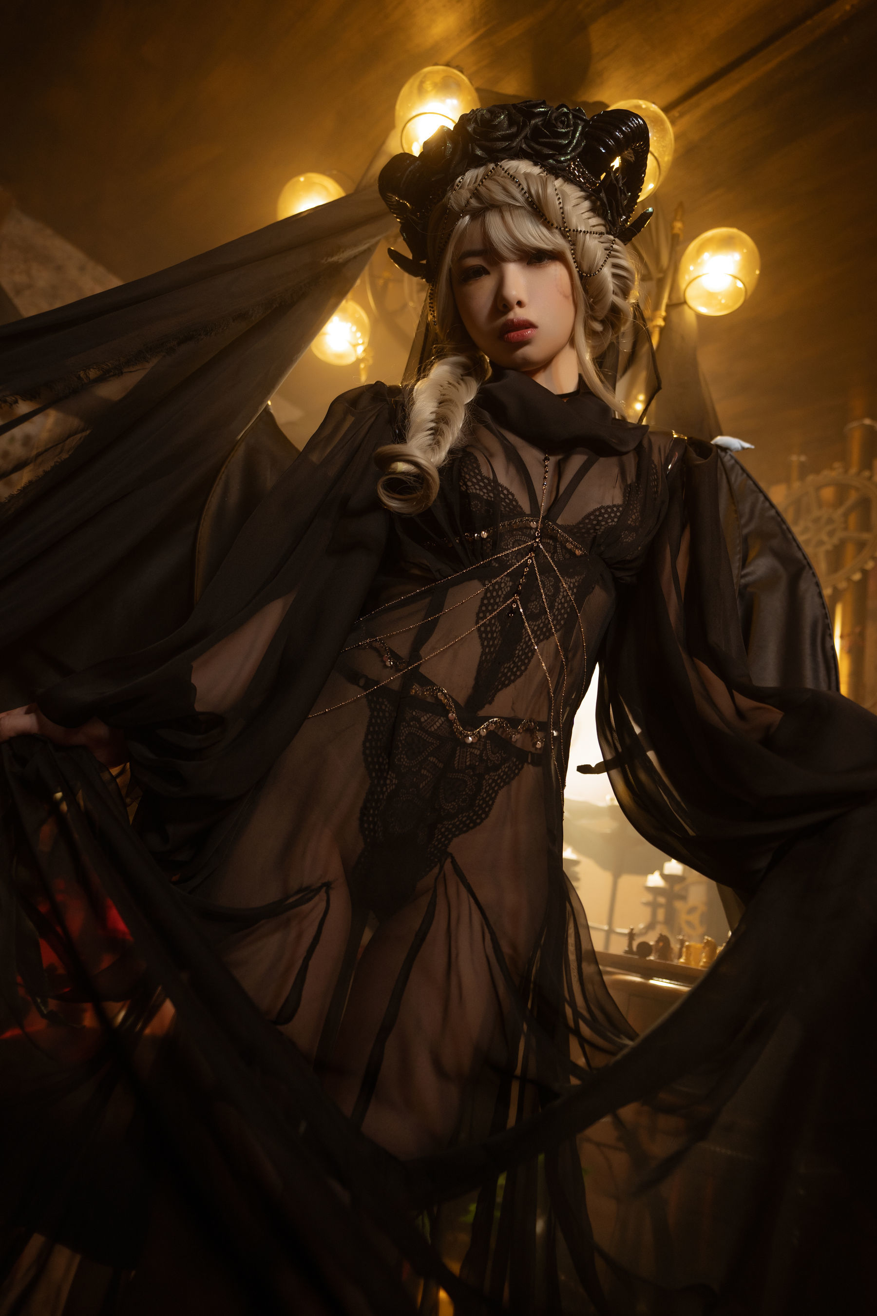 [萝莉COS] 雯妹 - 魅魔 gothic devil
