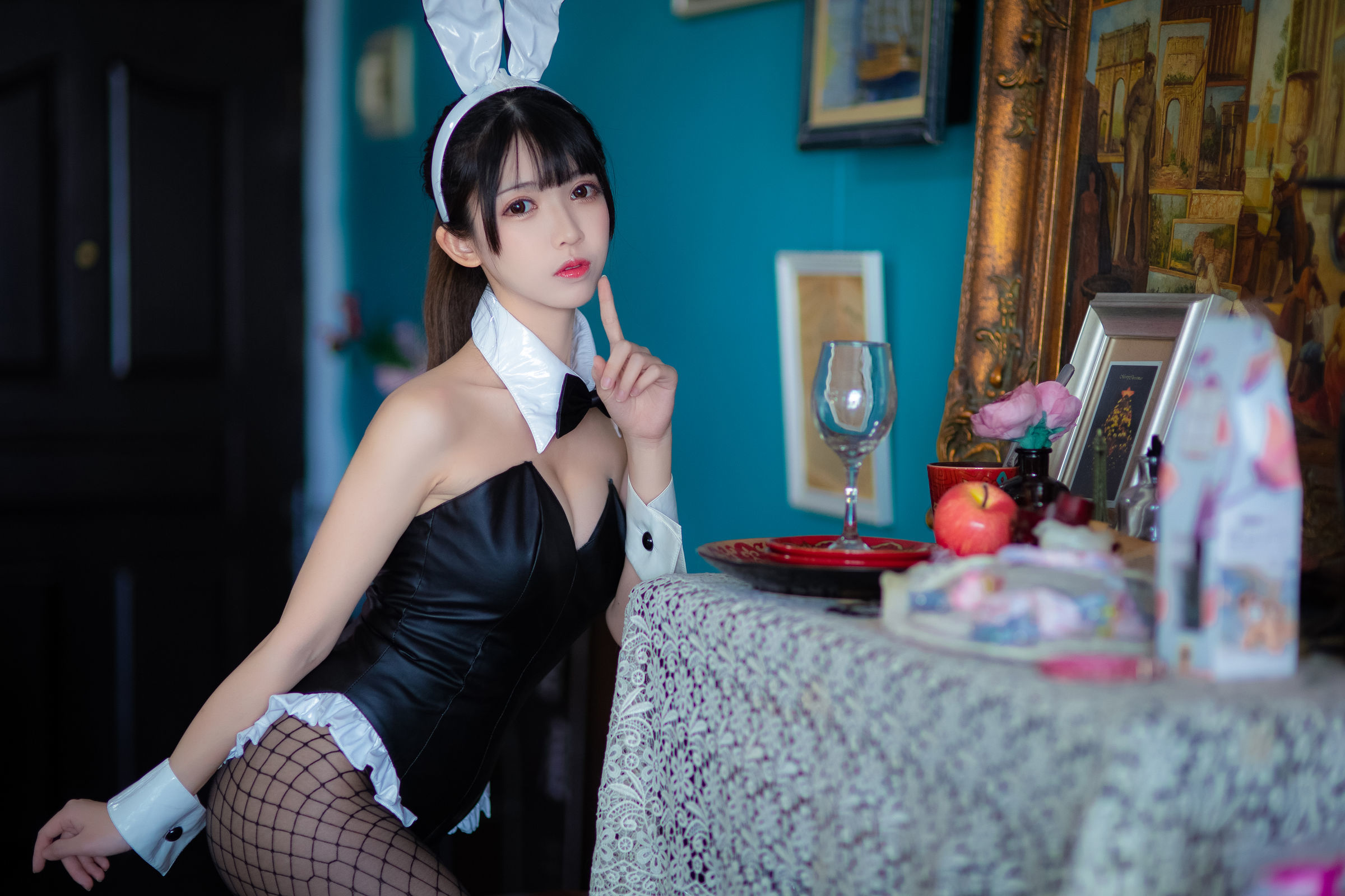 [萝莉COS] 鳗鱼霏儿 - 加藤惠 兔女郎