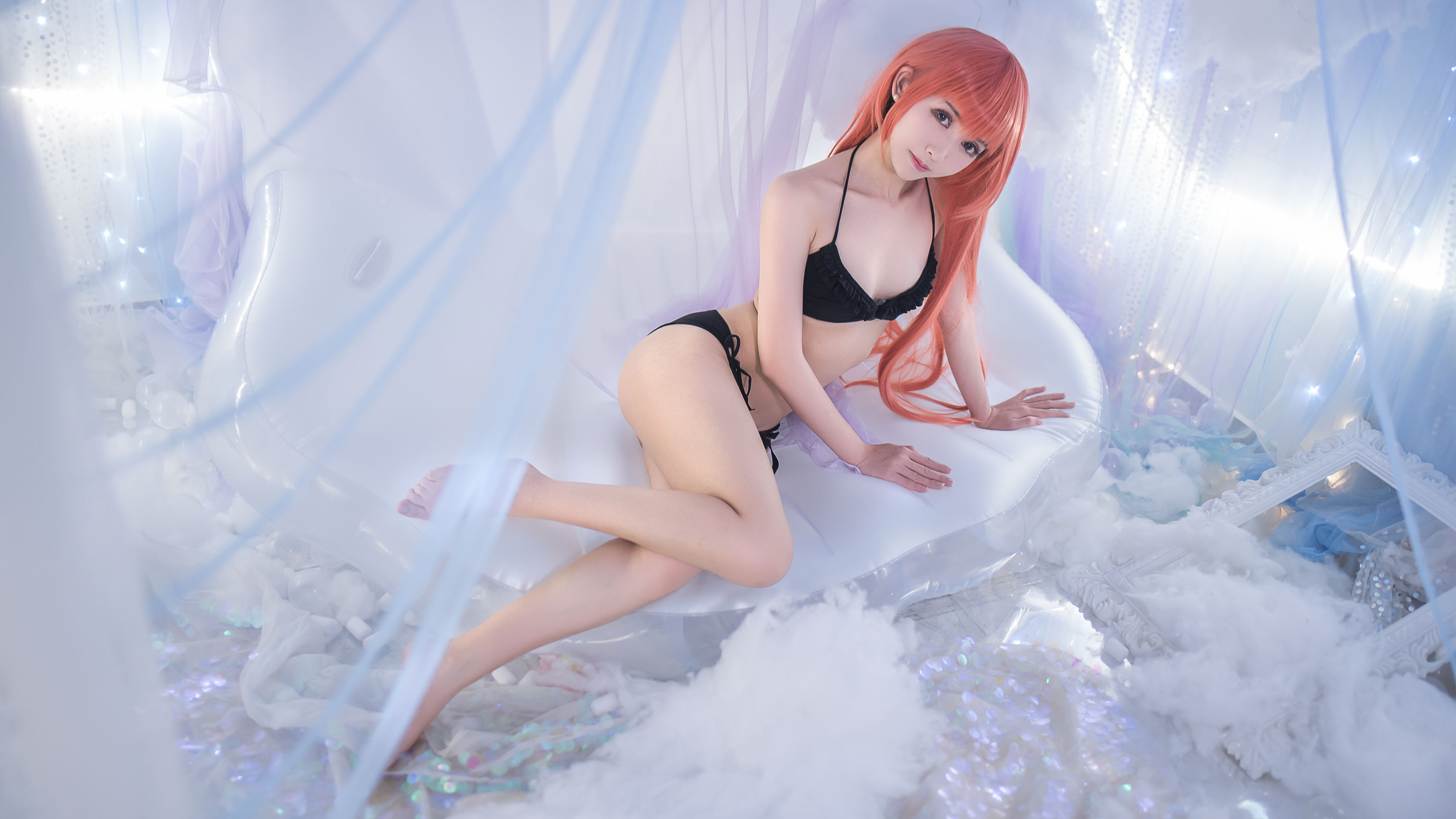 [萝莉COS] 鳗鱼霏儿 - 红发魔女