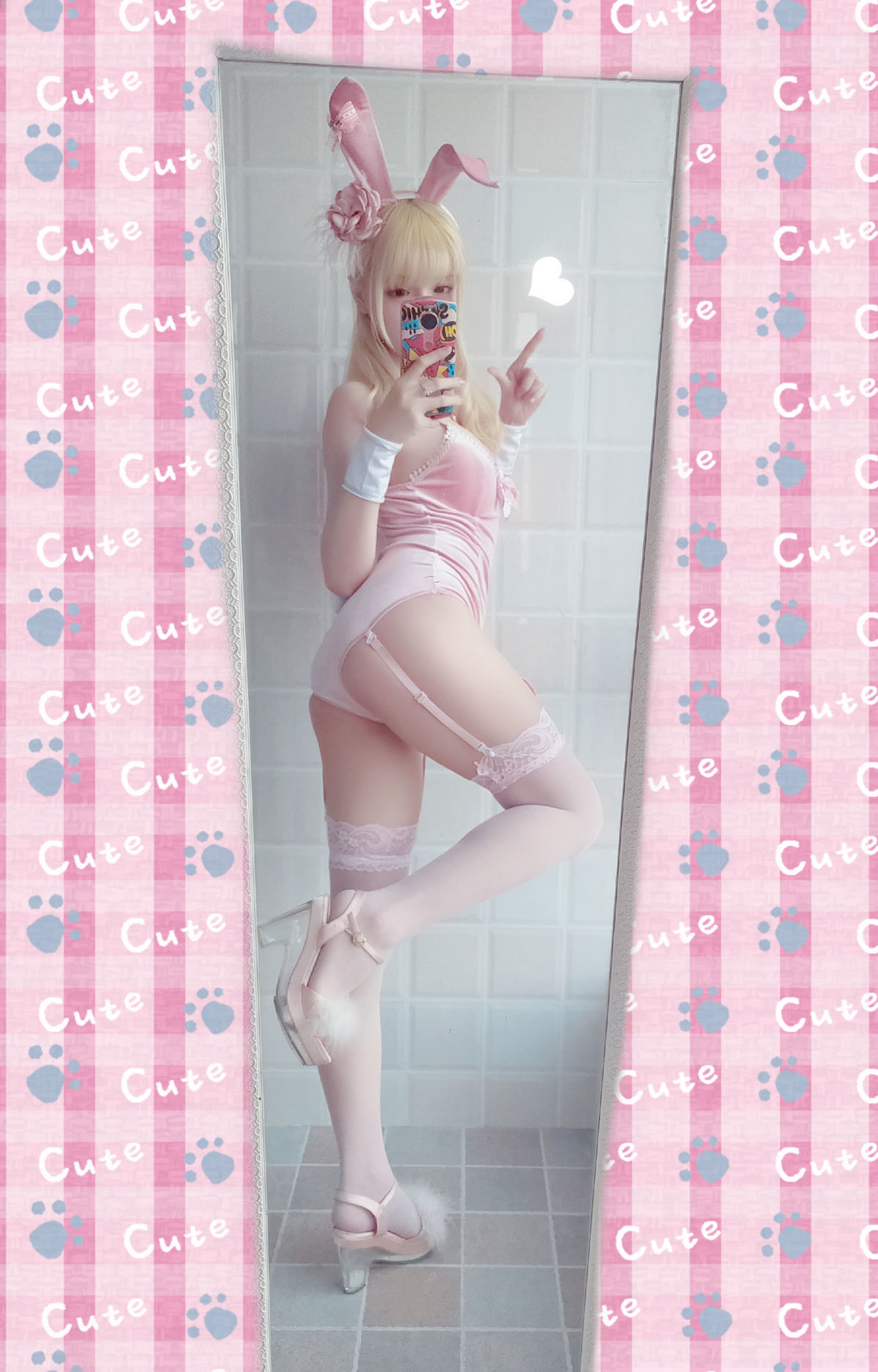 [萝莉COS] 星之迟迟 VOL.01 粉红泡泡包