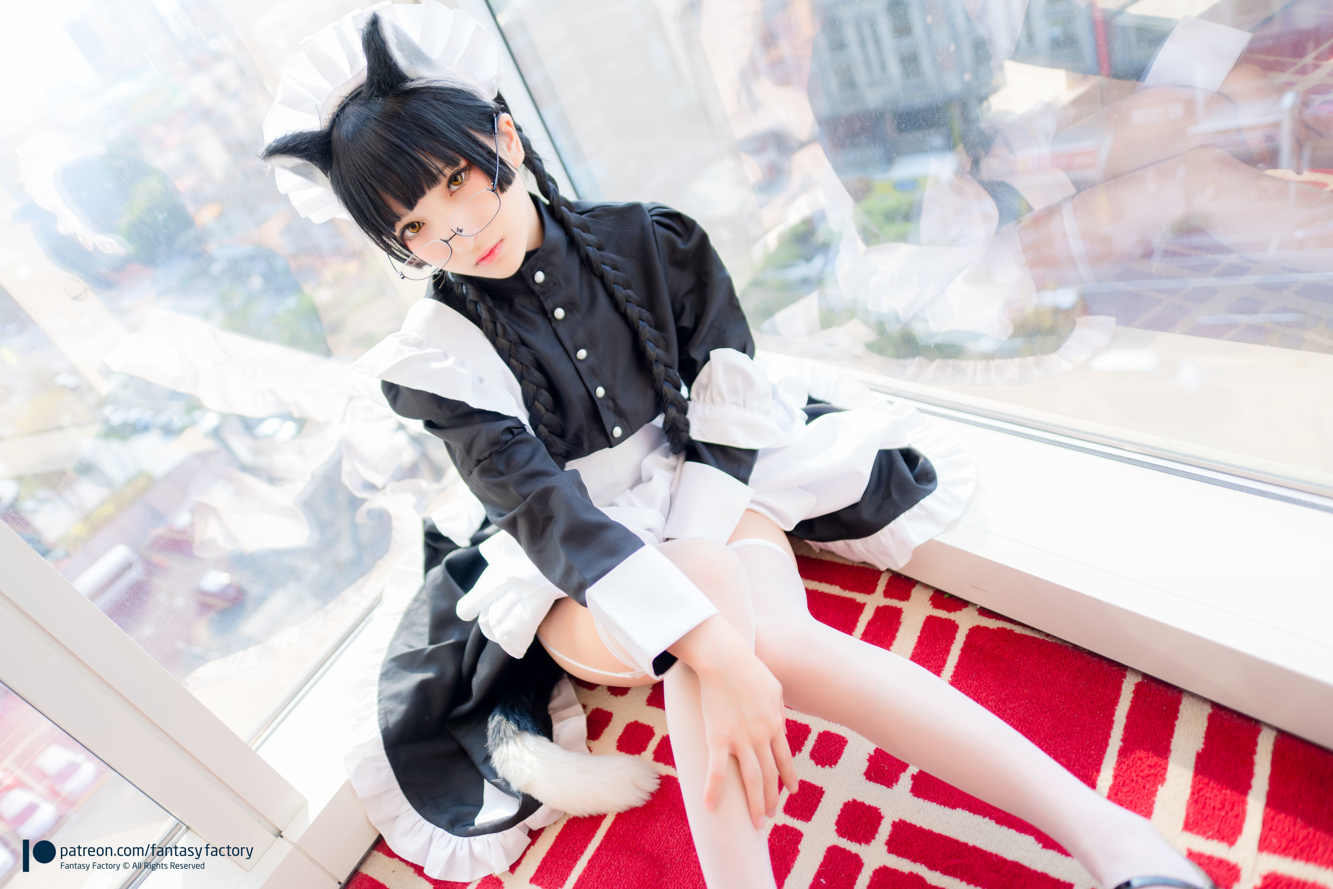 [Fantasy Factory] 小丁Cosplay - 黑猫女仆