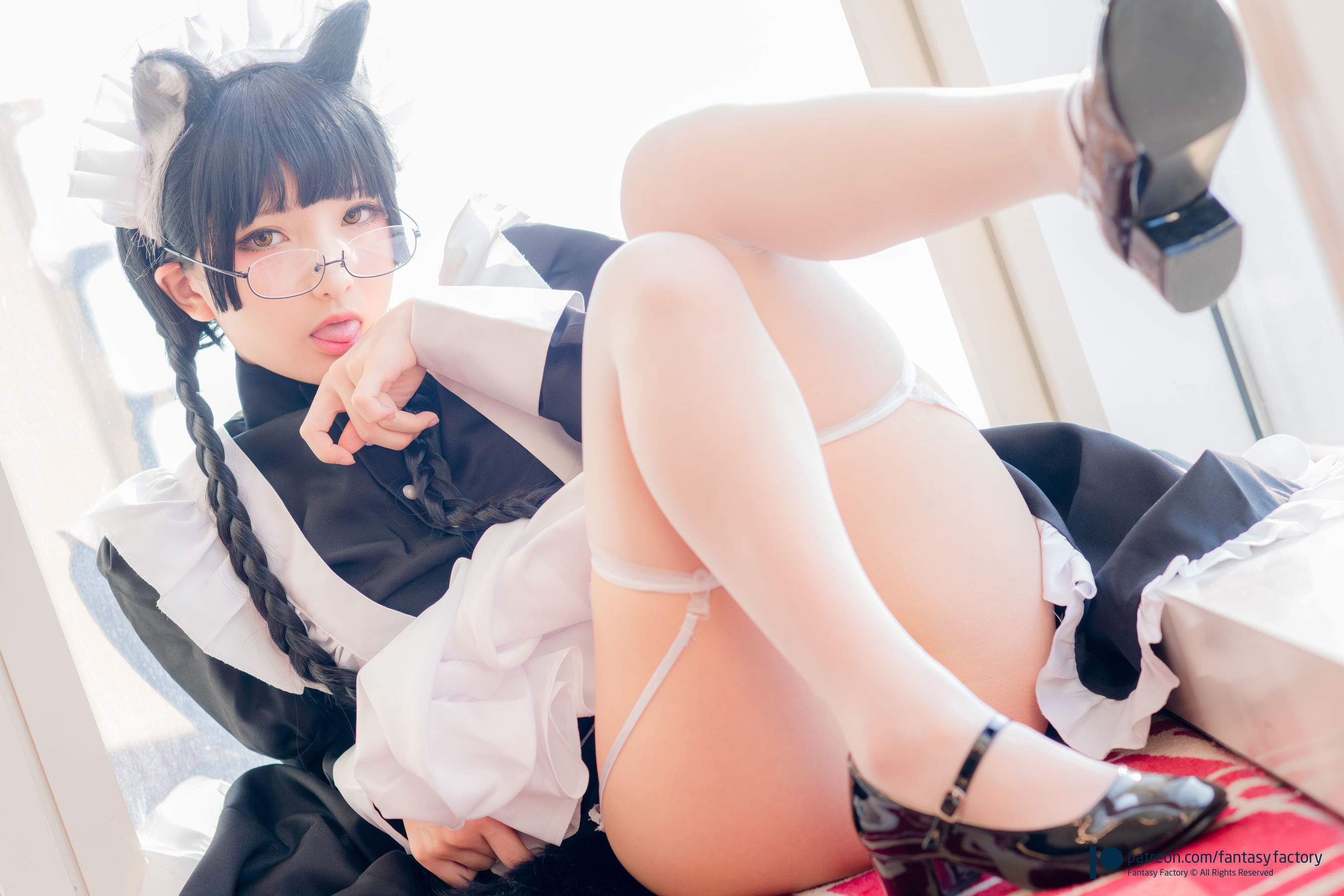 [Fantasy Factory] 小丁Cosplay - 黑猫女仆