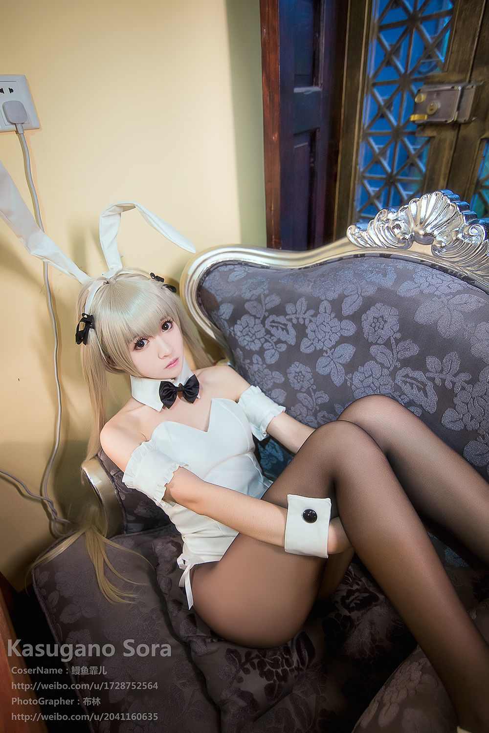 [萝莉COS] 鳗鱼霏儿 - 缘之空 穹妹 兔女郎 Cosplay