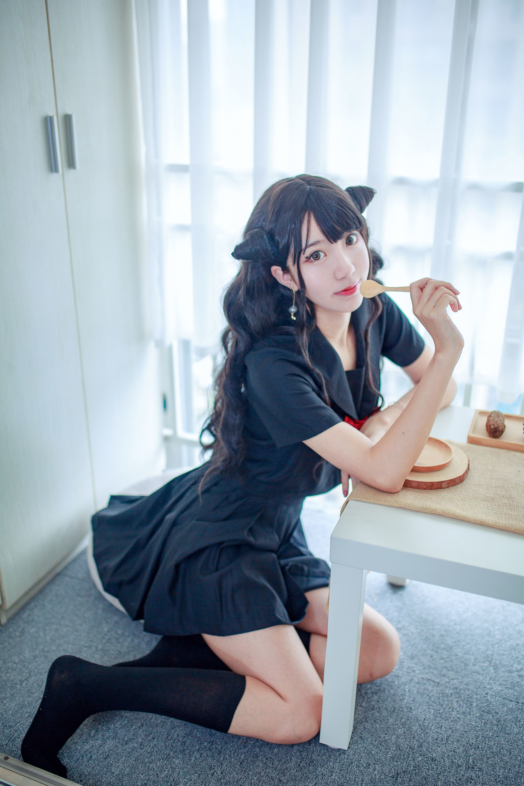 [萝莉COS] 黑川 - 小恶魔JK