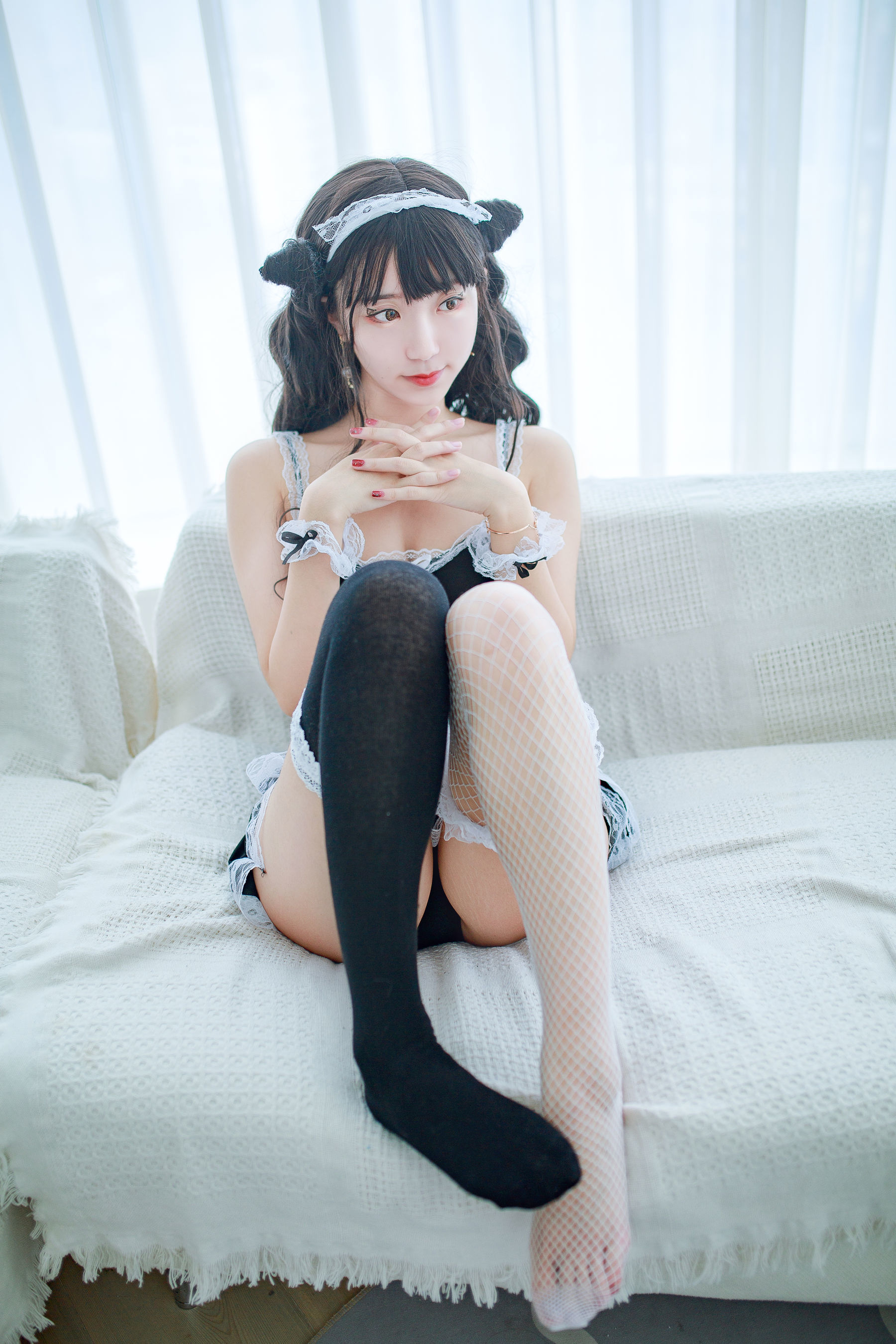 [萝莉COS] 黑川 - 小恶魔女仆装