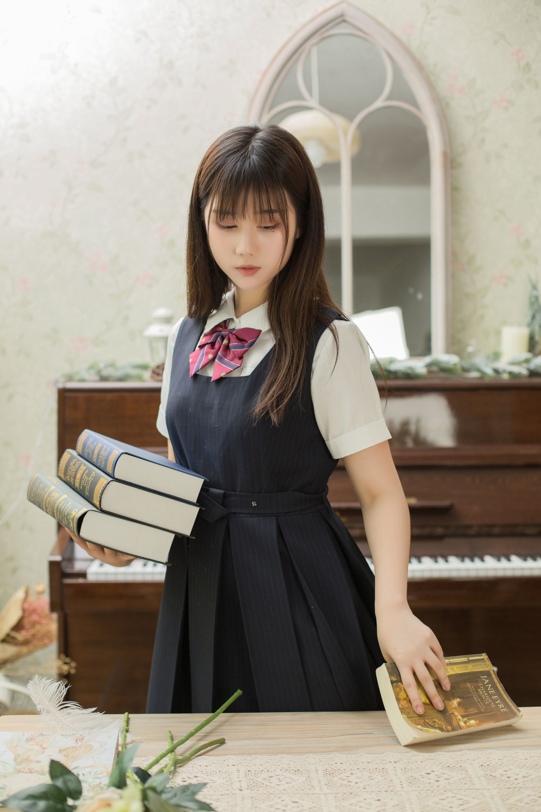 [喵糖映画] VOL.004  镜酱 文静学妹
