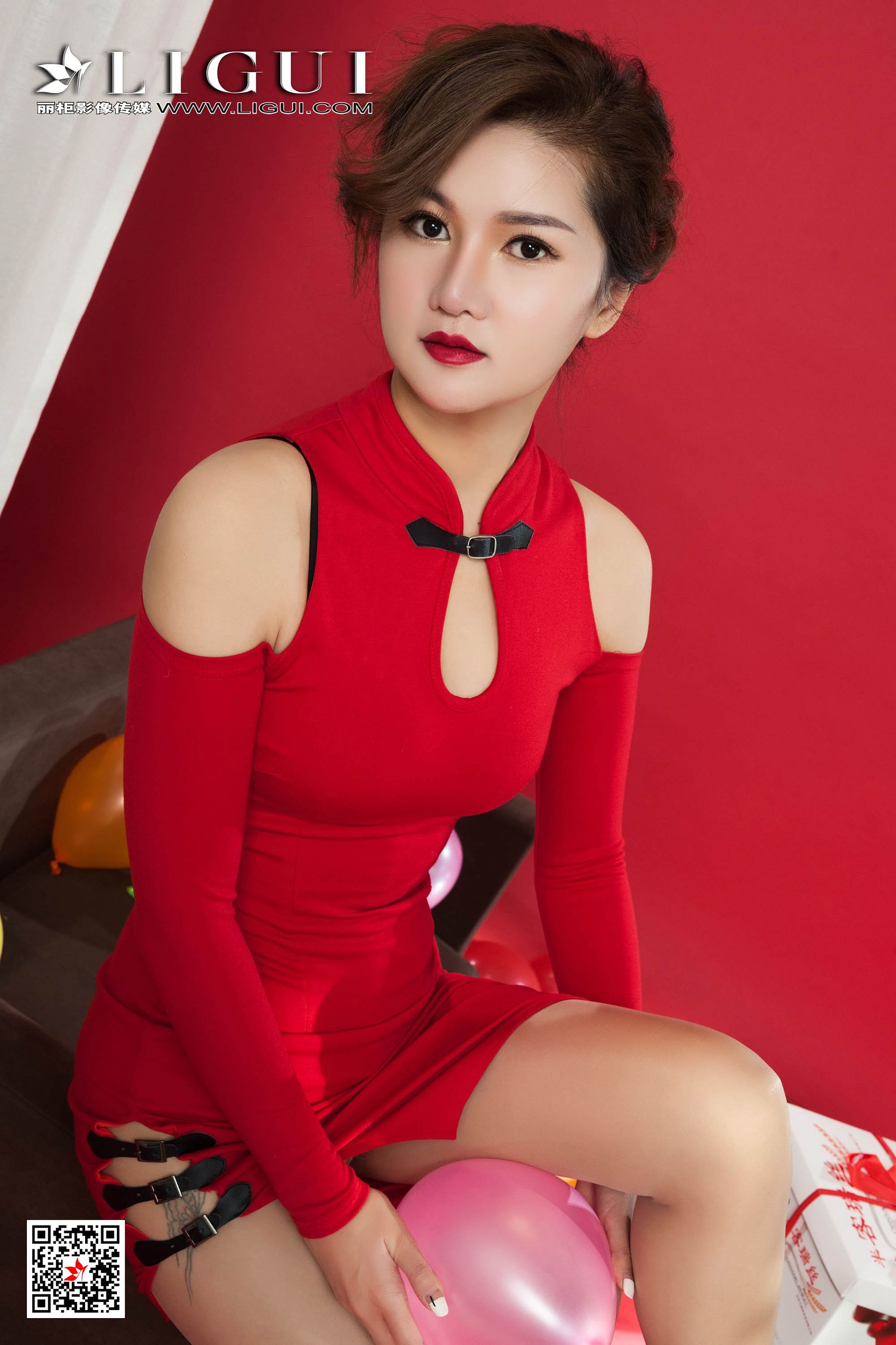 [丽柜Ligui] 网络丽人 Model 文芮