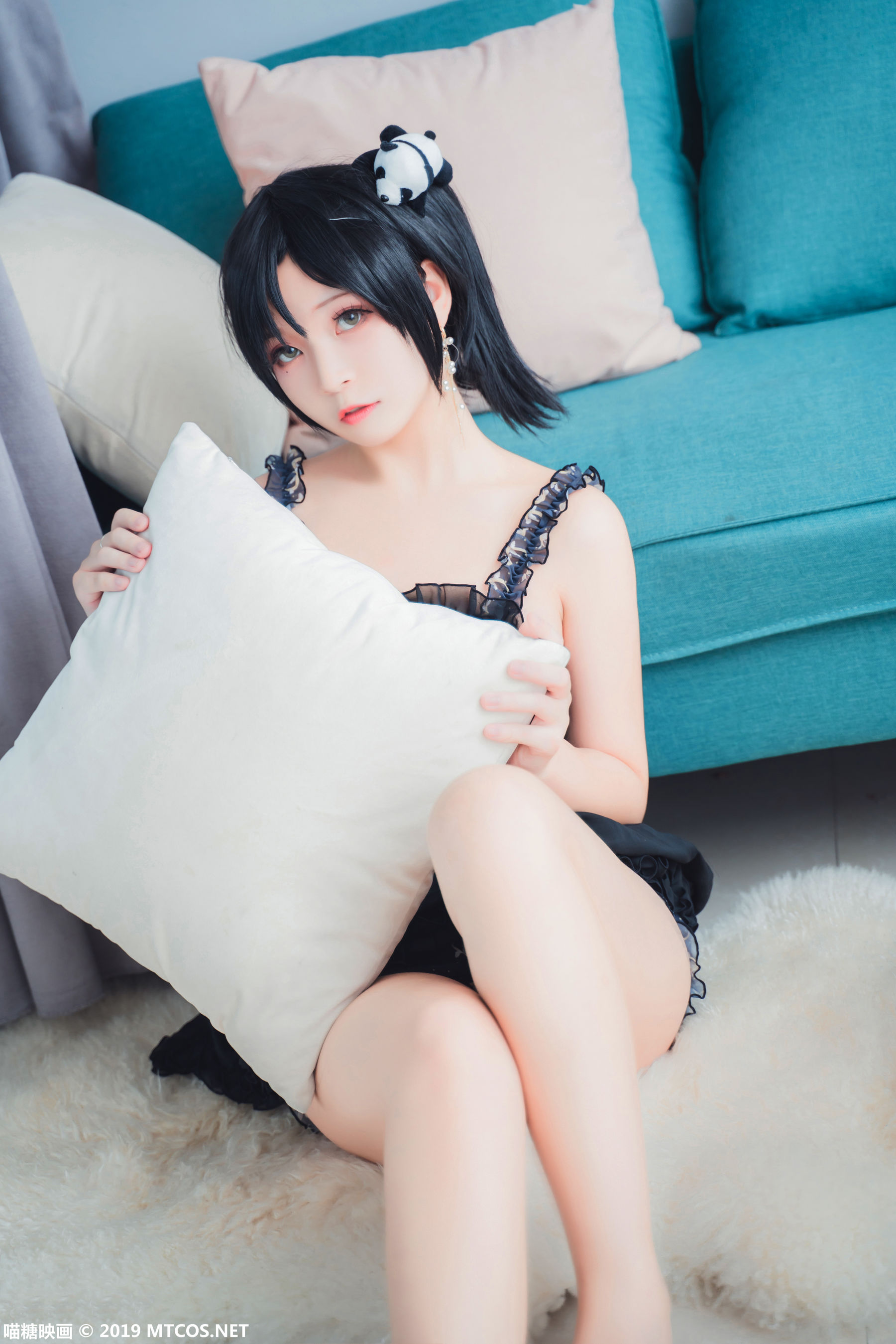 [喵糖映画] VOL.063 樱井momo - 蕾丝吊带