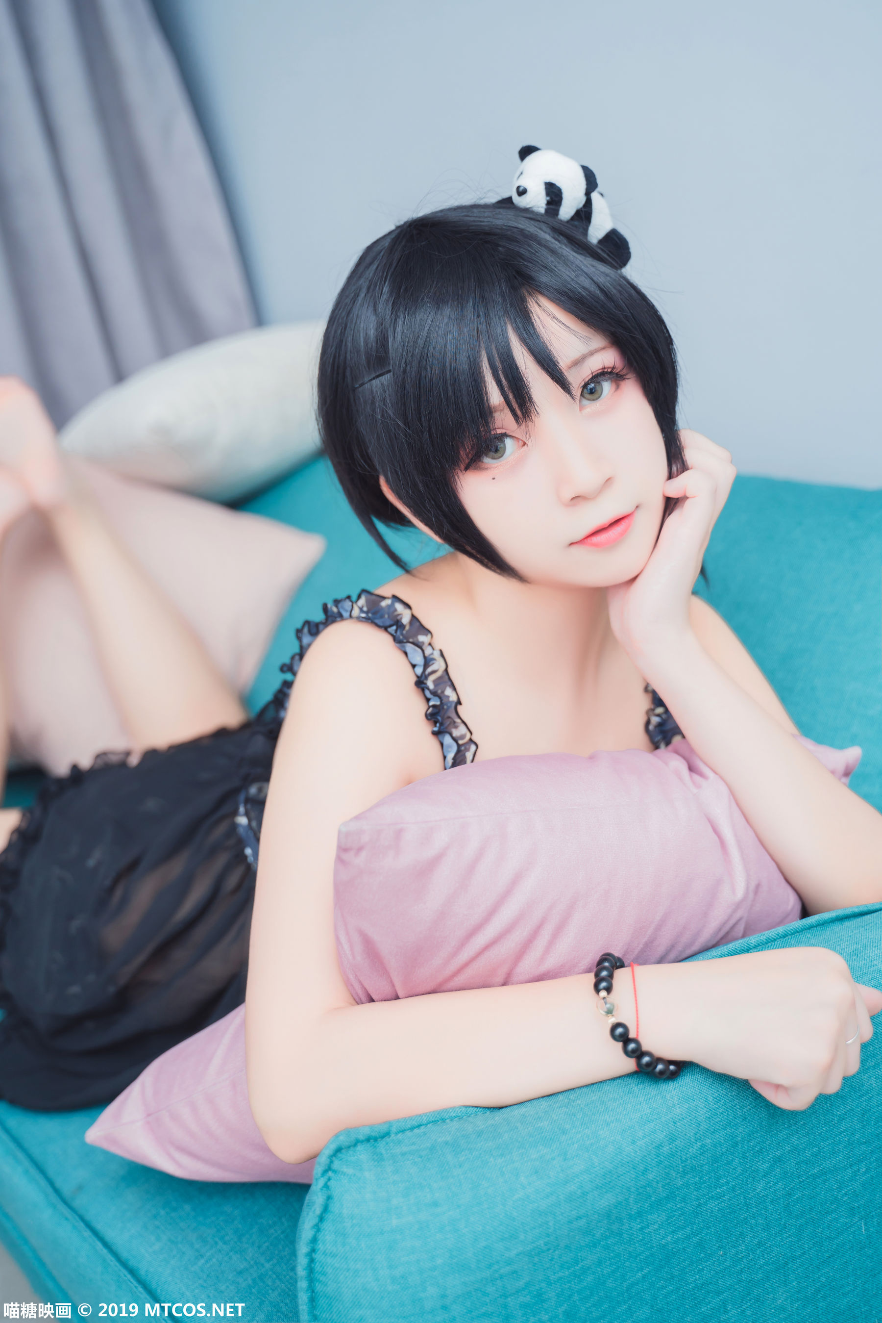[喵糖映画] VOL.063 樱井momo - 蕾丝吊带