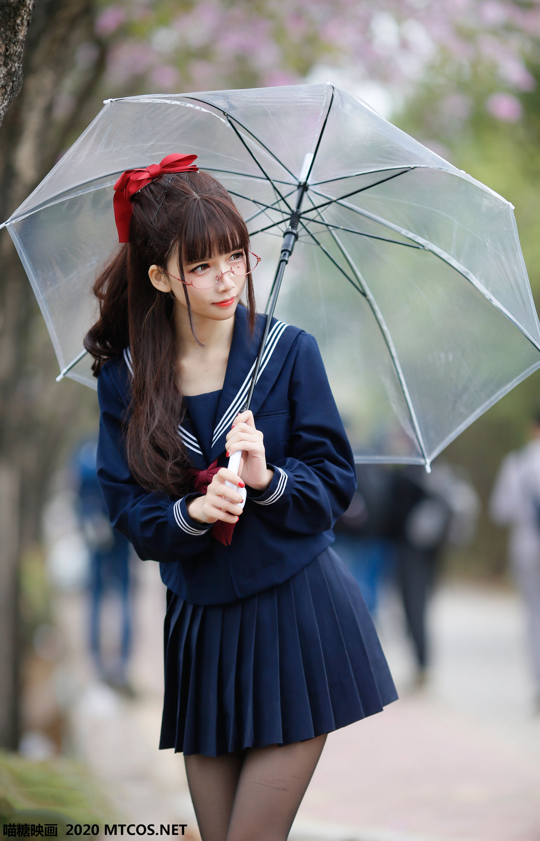 [喵糖映画] VOL.098 渡边爻爻爻子 JK制服少女