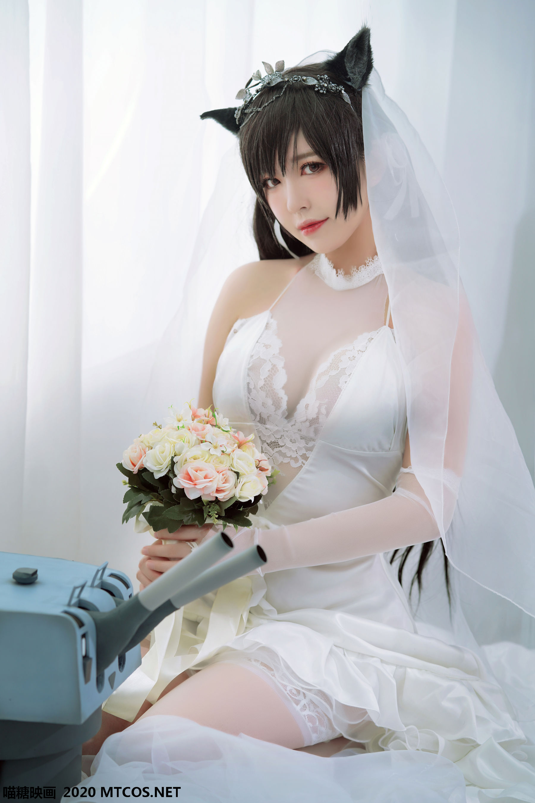 [喵糖映画] VOL.115  半半子《婚纱爱宕》