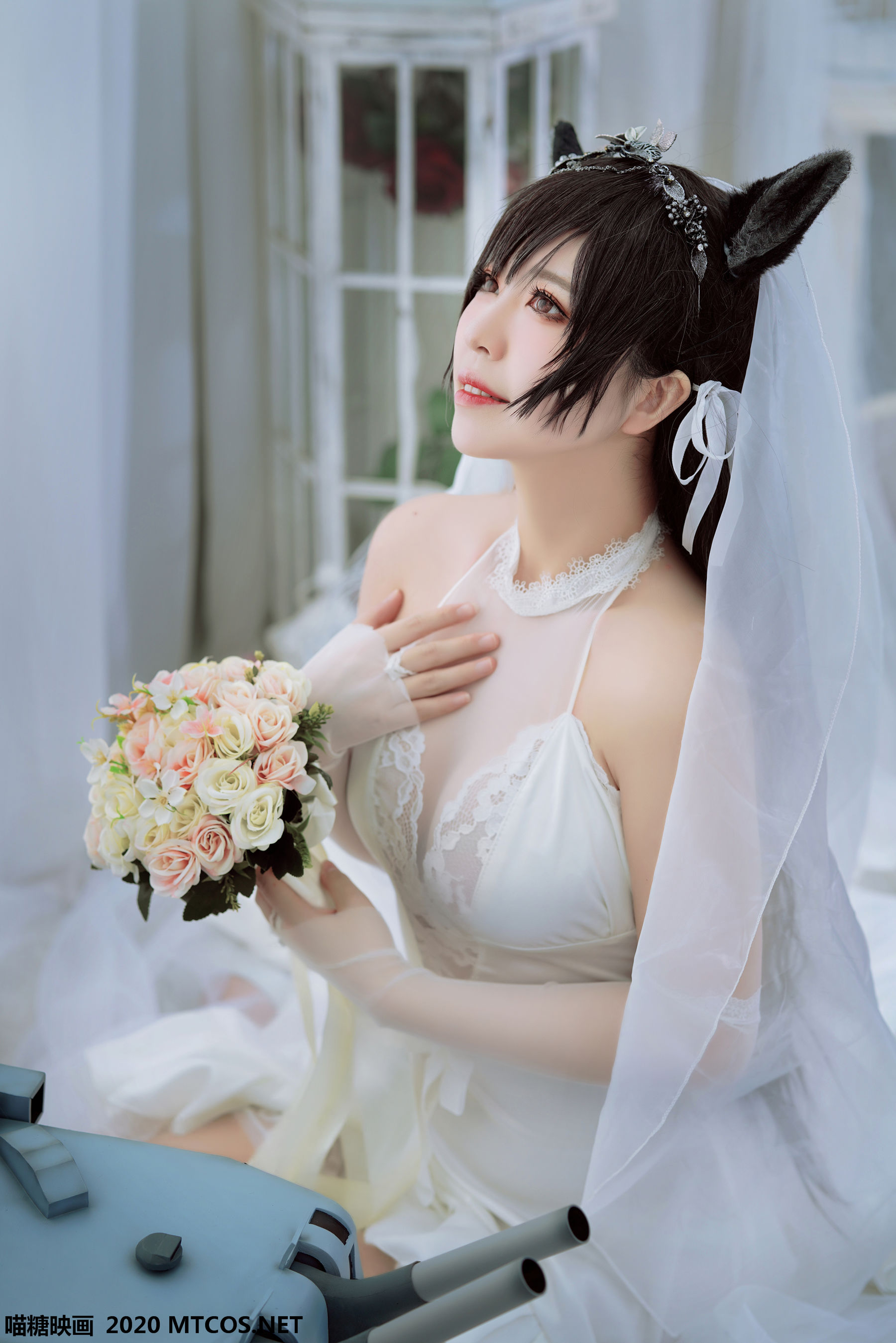 [喵糖映画] VOL.115  半半子《婚纱爱宕》