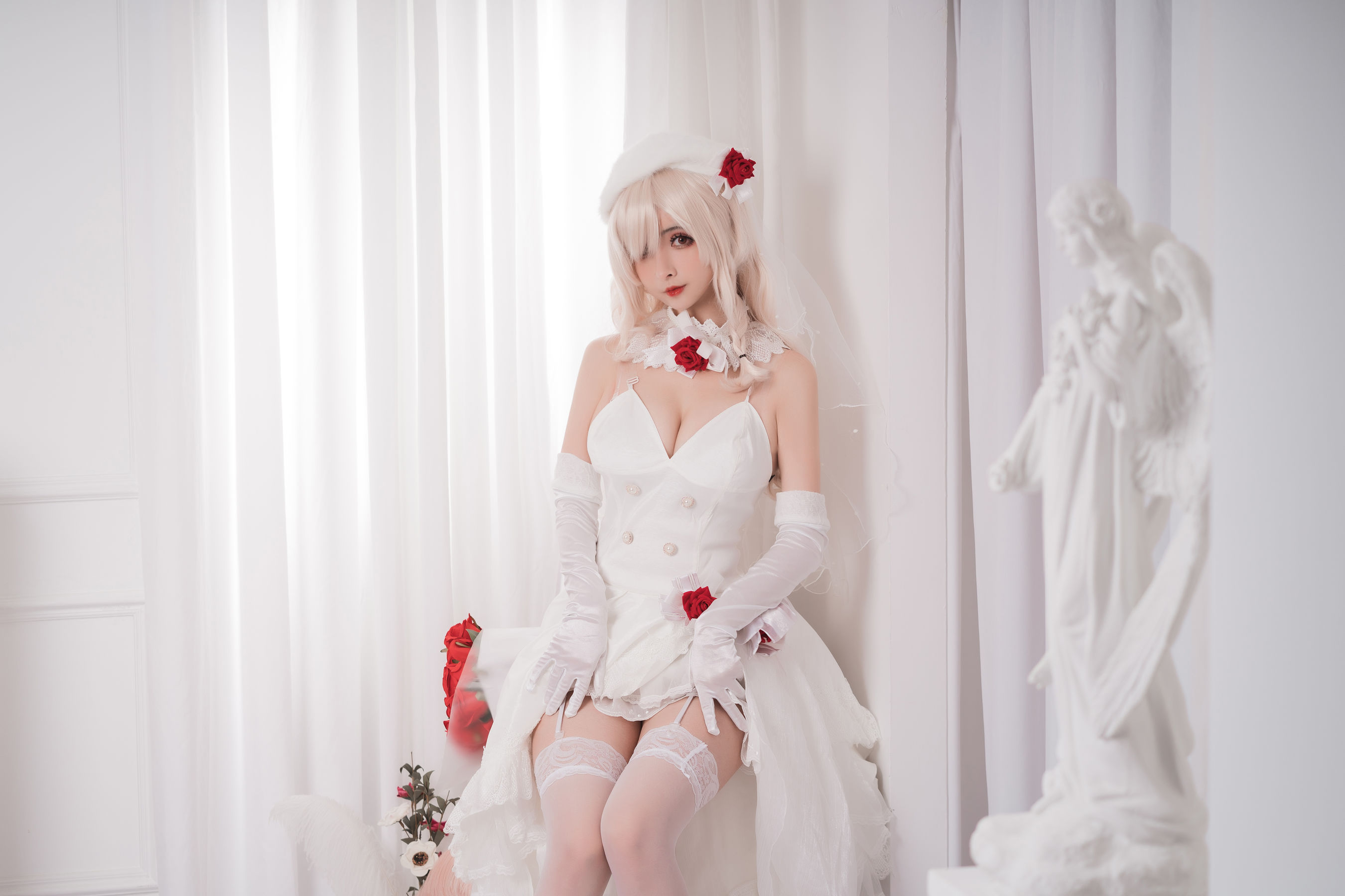COS福利rioko凉凉子 G36C&花嫁